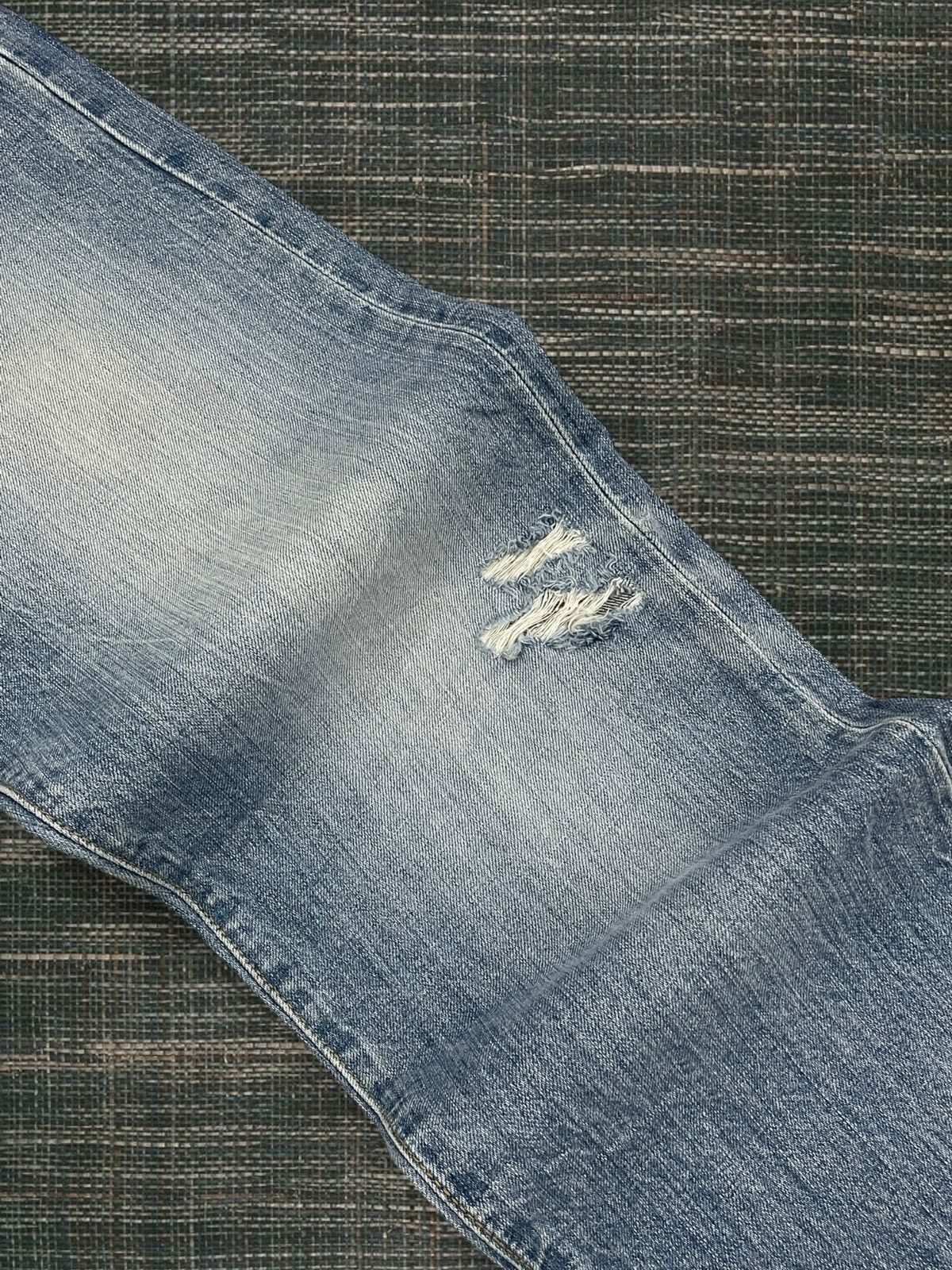 Levi's Vintage Clothing Og Vintage 90s Original Designer Levis 501 Distressed Denim Size US 30 / EU 46 - 8 Thumbnail