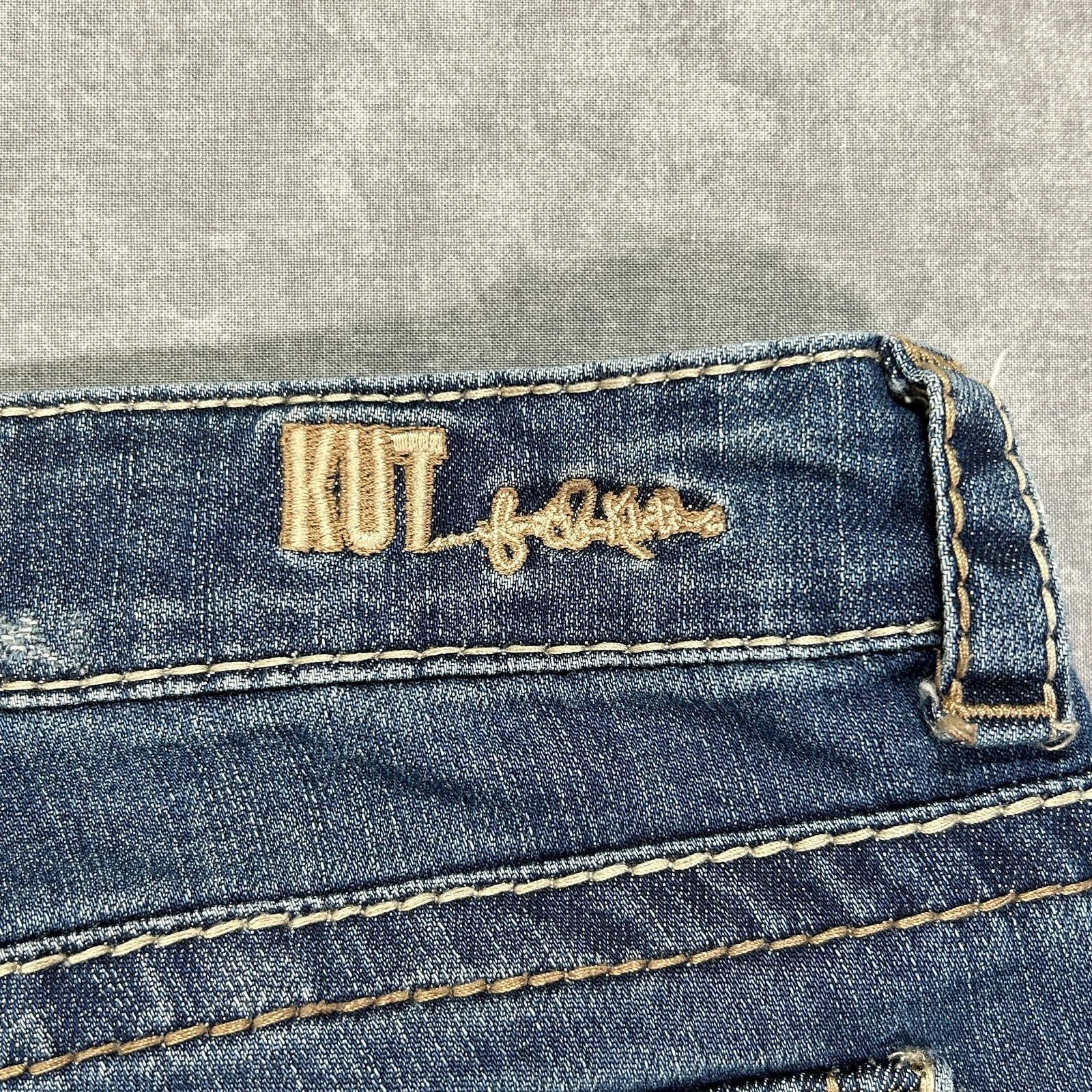 Other Y2K KUT From the Cloth So Low flare jeans distressed wmns 8 Size 30" / US 8 / IT 44 - 7 Thumbnail
