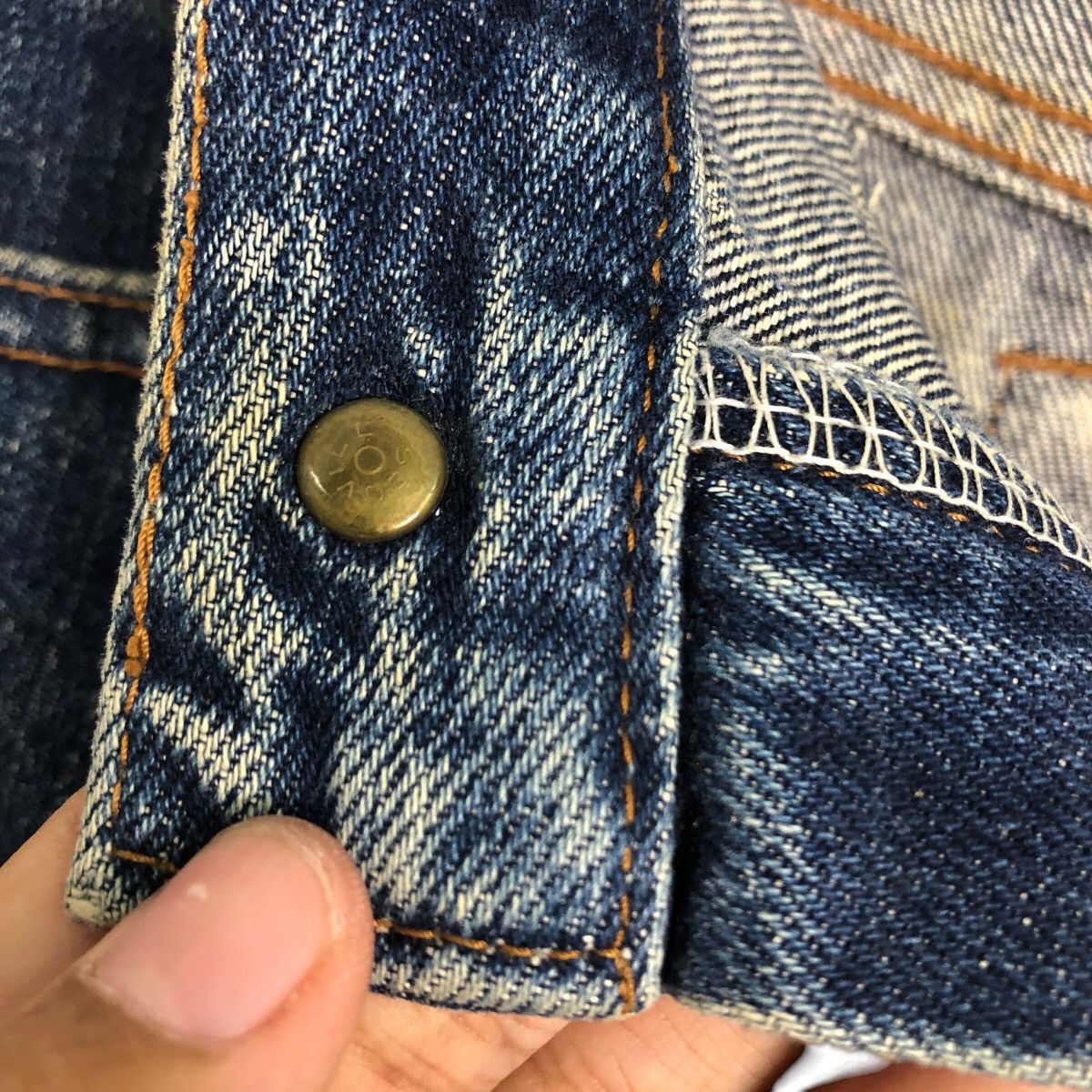 Japanese Brand 📌Vintage Denim Jeans Straight Cut Big John Indigo Blue Size 28" / US 6 / IT 42 - 22 Thumbnail