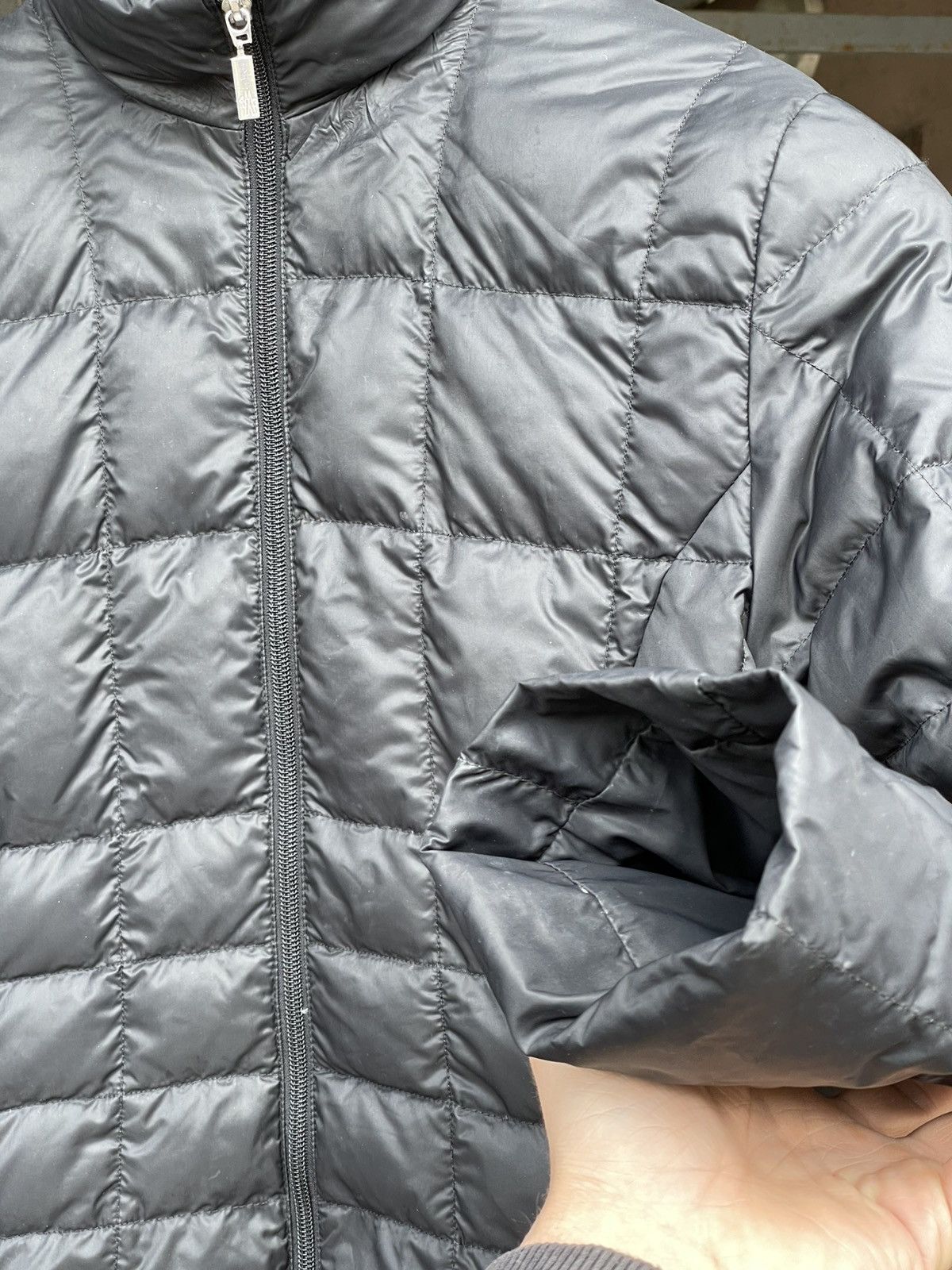 Moncler Vintage MONCLER Women’s Long Quilted Down Jacket Black Size M / US 6-8 / IT 42-44 - 3 Thumbnail