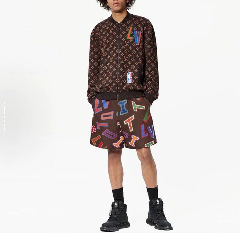 Louis Vuitton Louis Vuitton Classic Logo full-print knit ribbed tunic ja Size US S / EU 44-46 / 1 - 2 Thumbnail