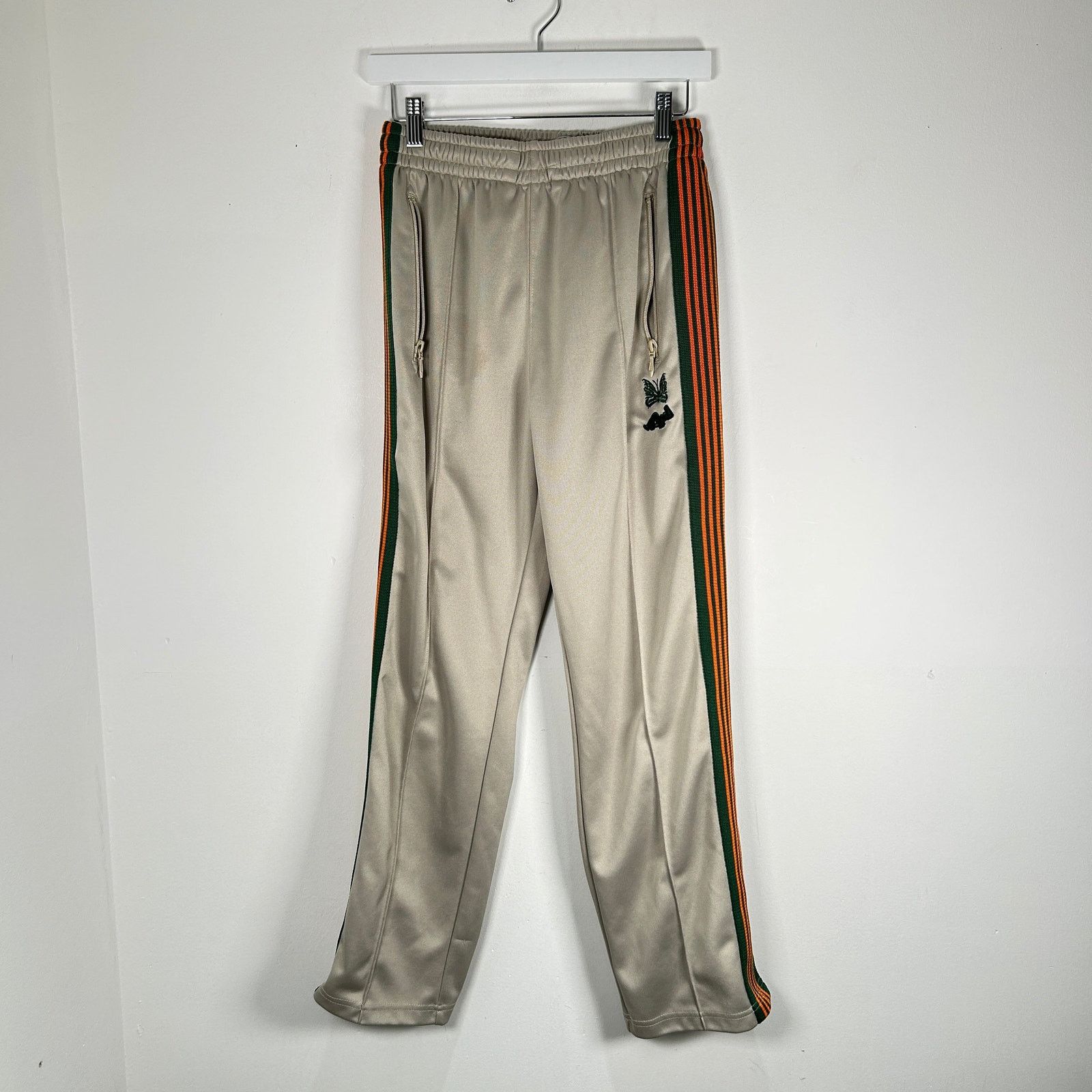 Needles Orange/Green Track Pants Size L