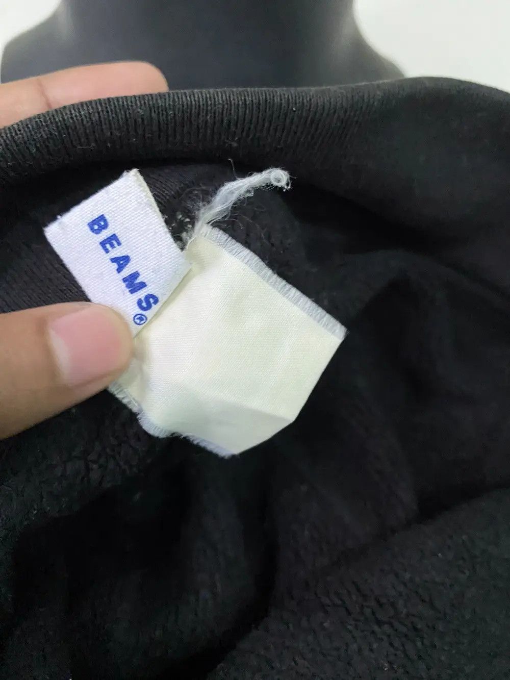 Beams Plus × Japanese Brand × Vintage Japanese Brand Beams Plain Beanie Hat Size ONE SIZE - 6 Thumbnail