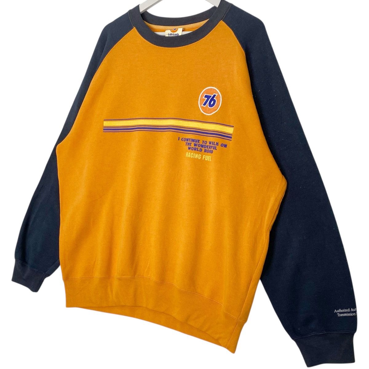 Other Vintage 76 Lubricants Crewneck Sweatshirt Big Printed Orange Size US L / EU 52-54 / 3 - 2 Thumbnail
