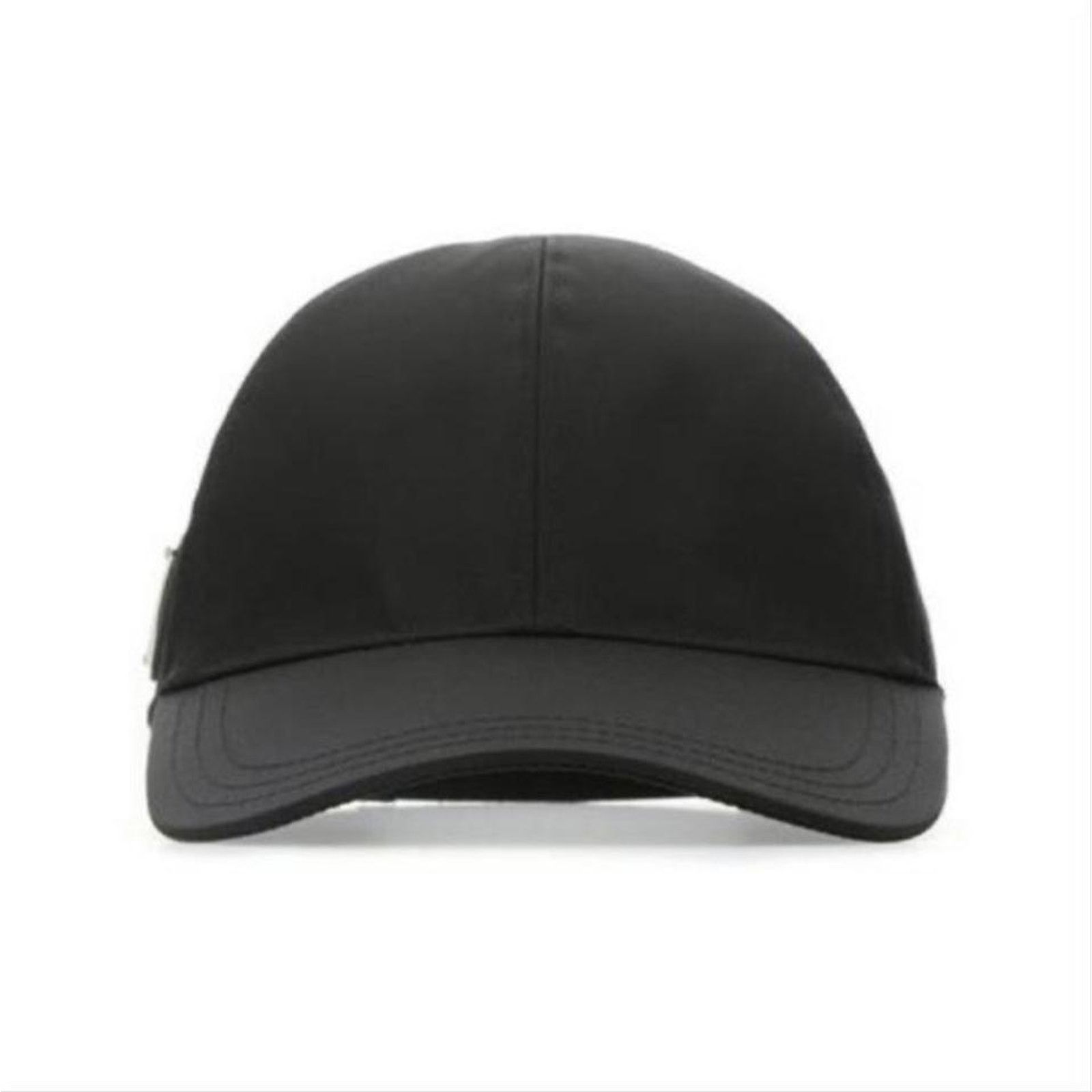 Prada logo appliqued baseball hat cap L Size ONE SIZE - 3 Thumbnail