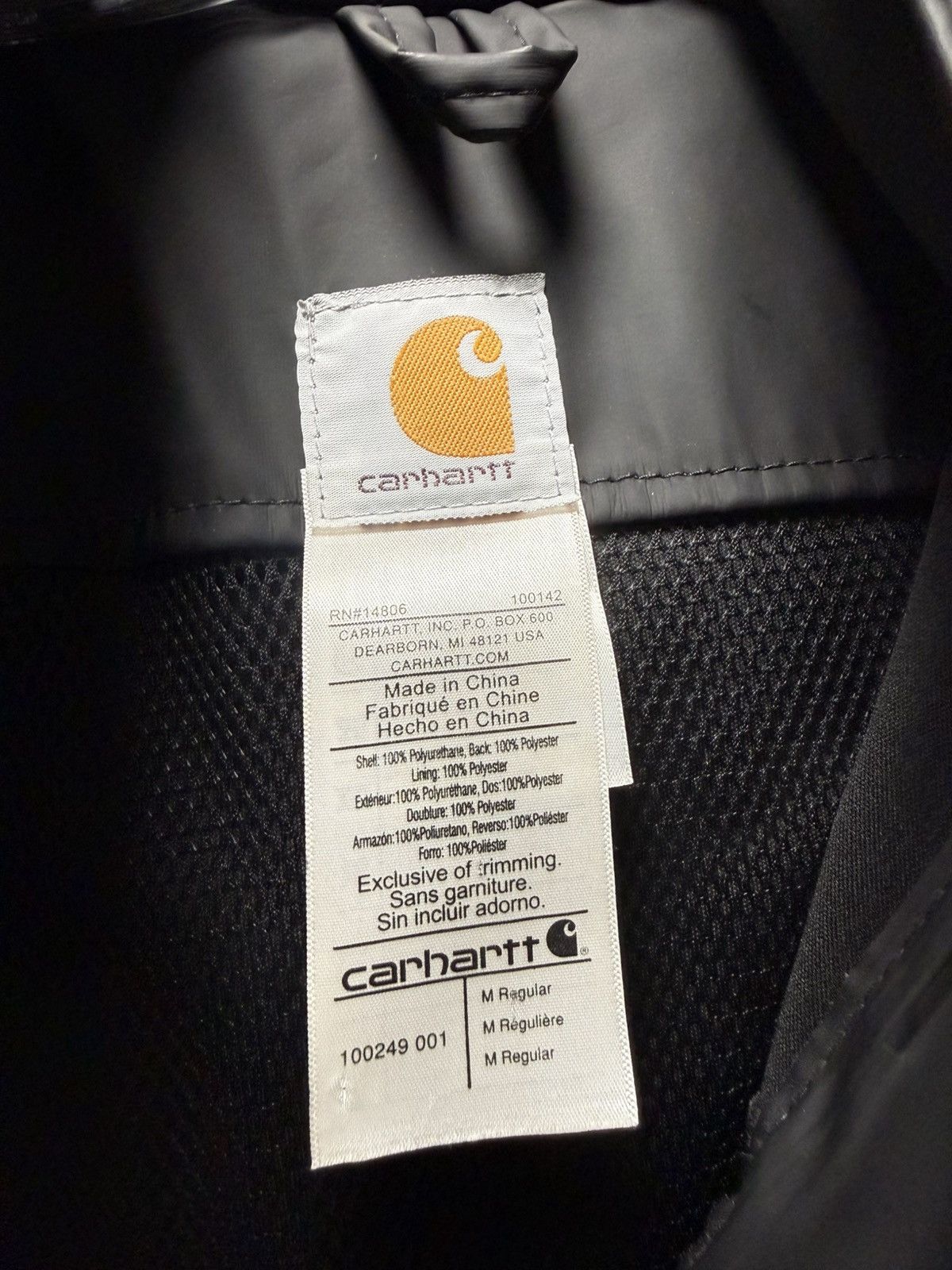Carhartt Carhartt fisherman rain jacket Size US M / EU 48-50 / 2 - 2 Thumbnail