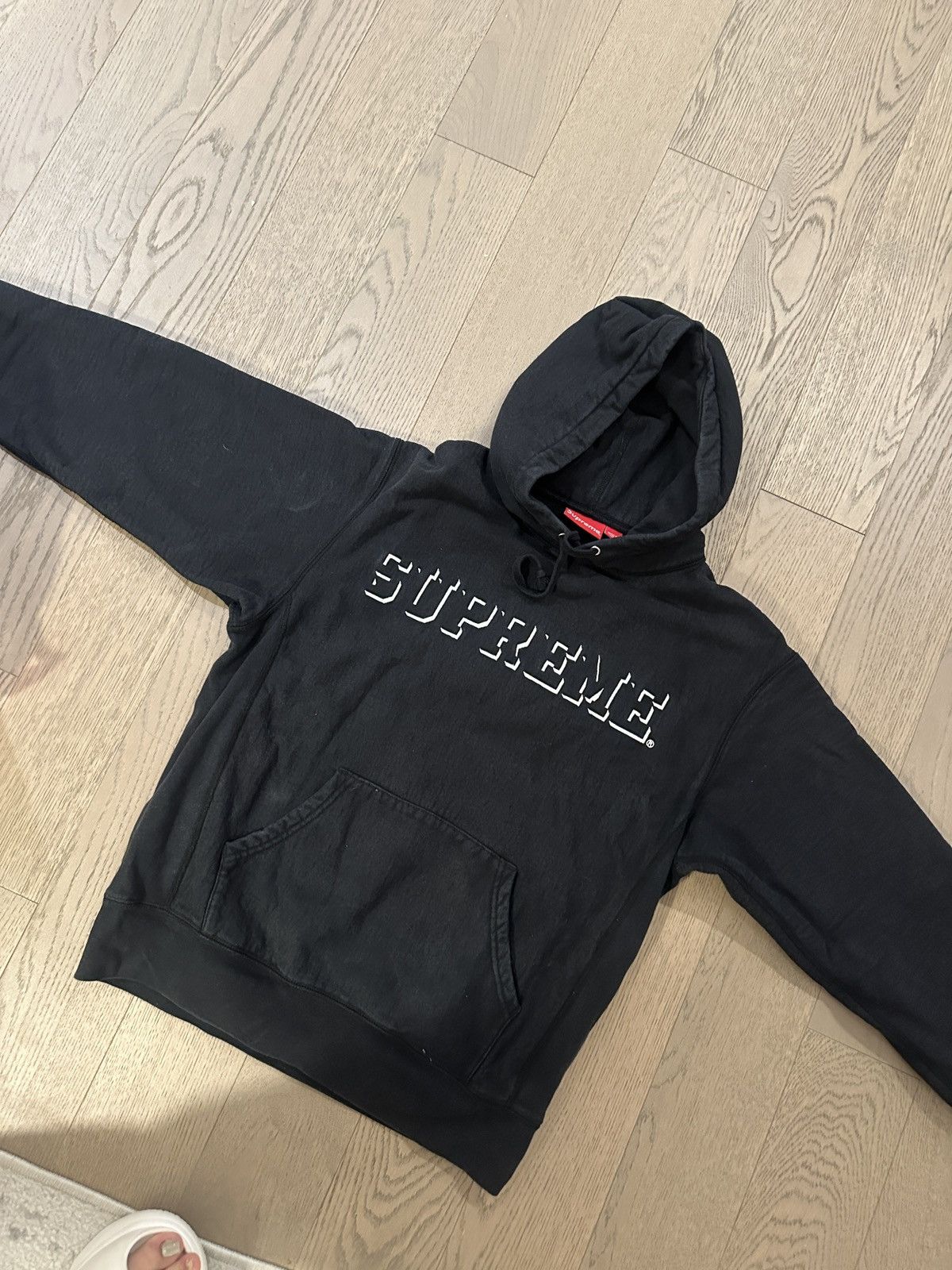 Supreme Supreme Blowback Hooded Sweatshirt Black - FW21 Size US M / EU 48-50 / 2 - 3 Thumbnail