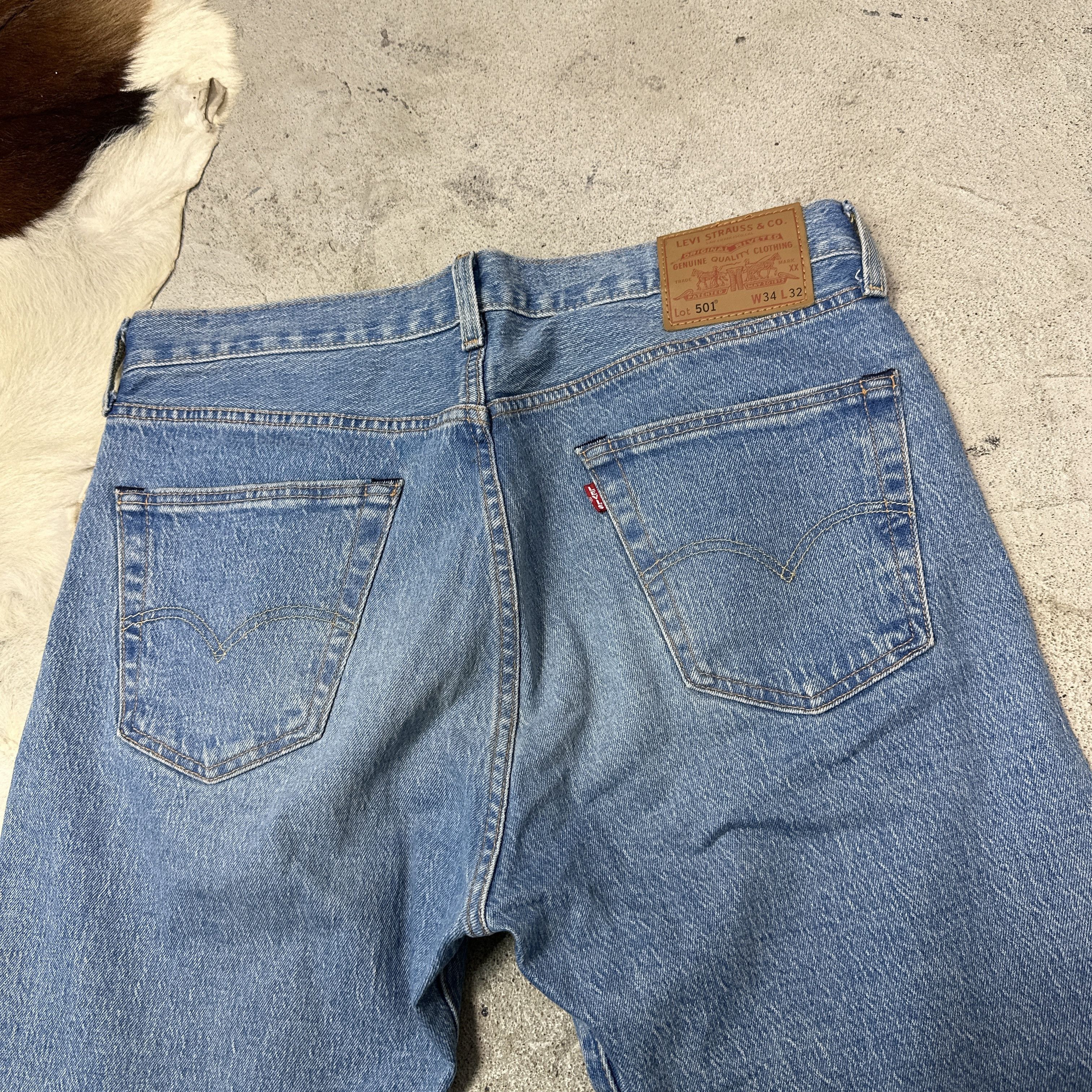 Levi's Vintage Denim Streetwear Levi's 501 Jeans Y2K Size US 34 / EU 50 - 2 Thumbnail