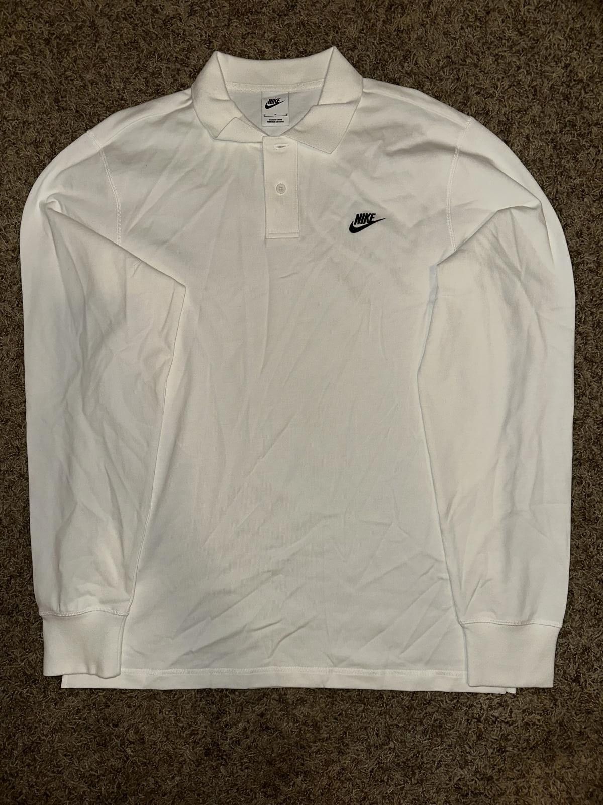 Nike Nike Club Men's Long-Sleeve Knit Polo Sample Size US M / EU 48-50 / 2 - 1 Thumbnail