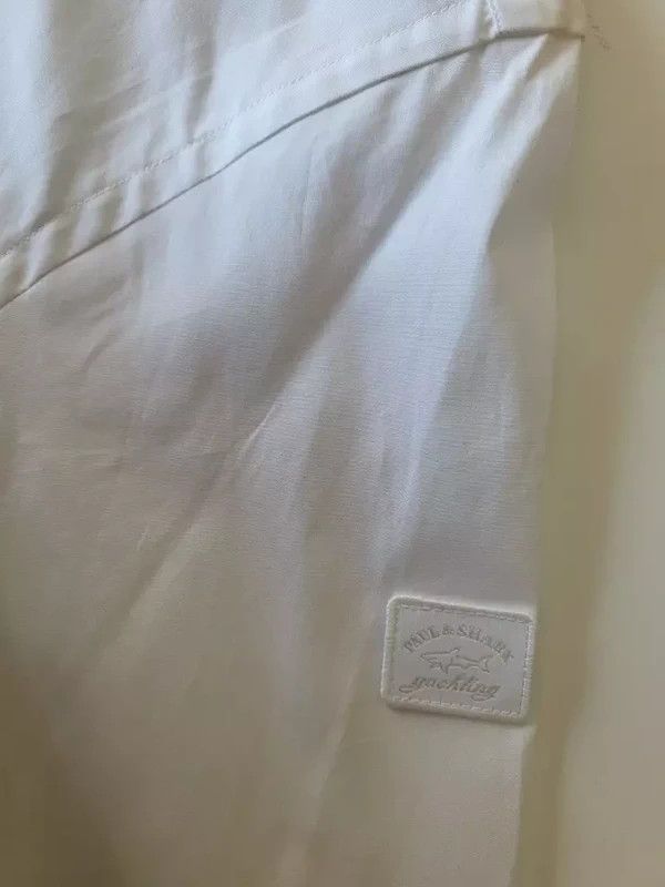 Paul & Shark RRP330€ PAUL&SHARK sz L SOLID LONG SLEEVES NEW WHITE NEW Size US L / EU 52-54 / 3 - 4 Thumbnail