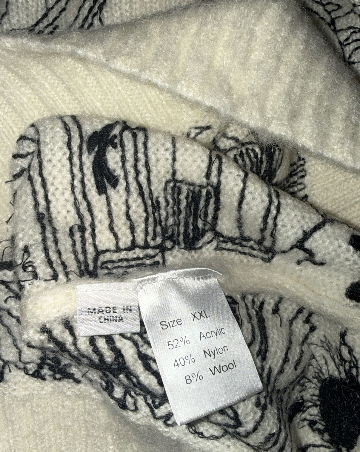 Who Decides War Who Decides War Duality Knit Crewneck XXL Size US XXL / EU 58 / 5 - 6 Thumbnail