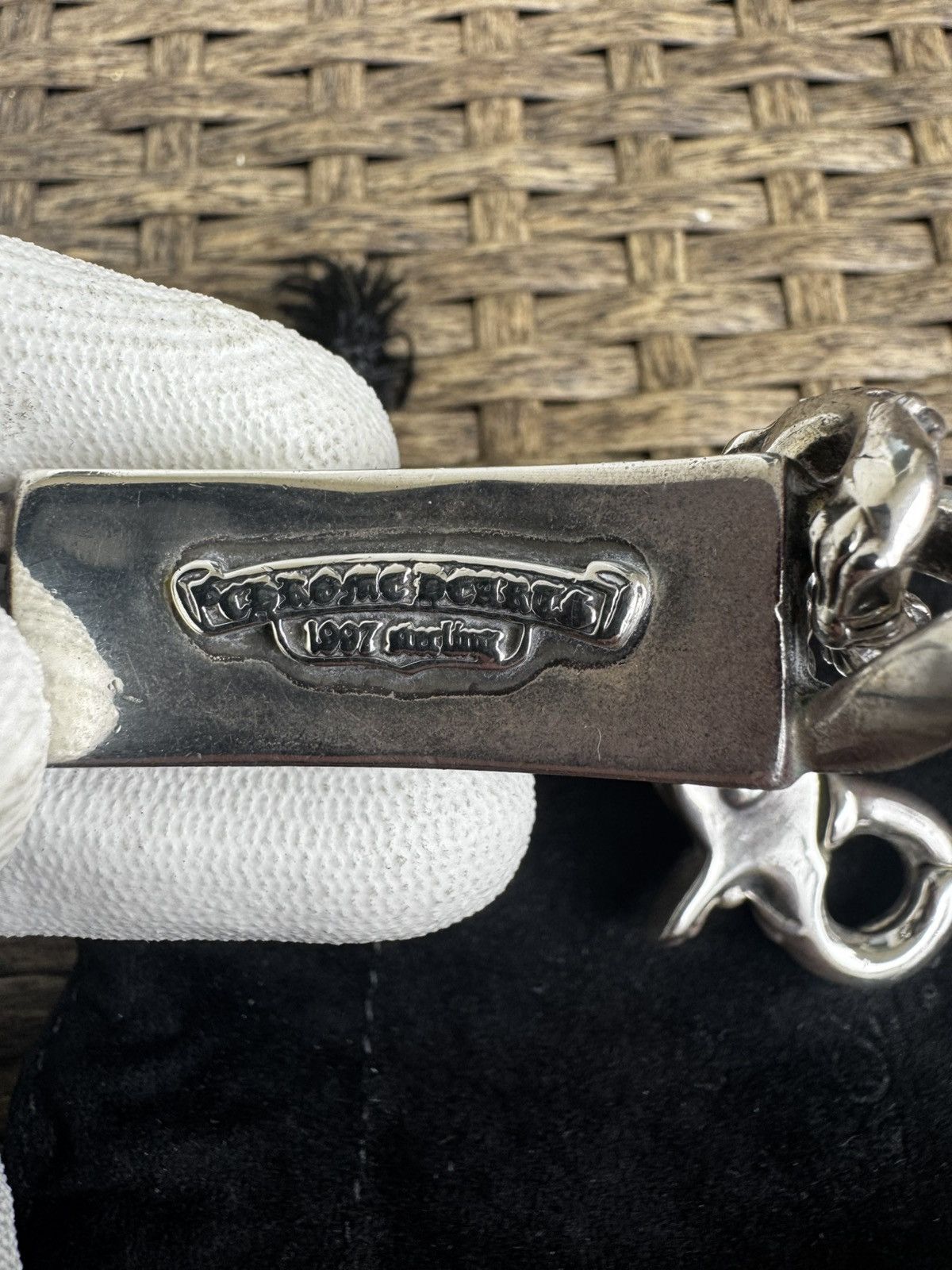 Chrome Hearts Chrome Hearts Floral ID Bracelet Size ONE SIZE - 17 Thumbnail