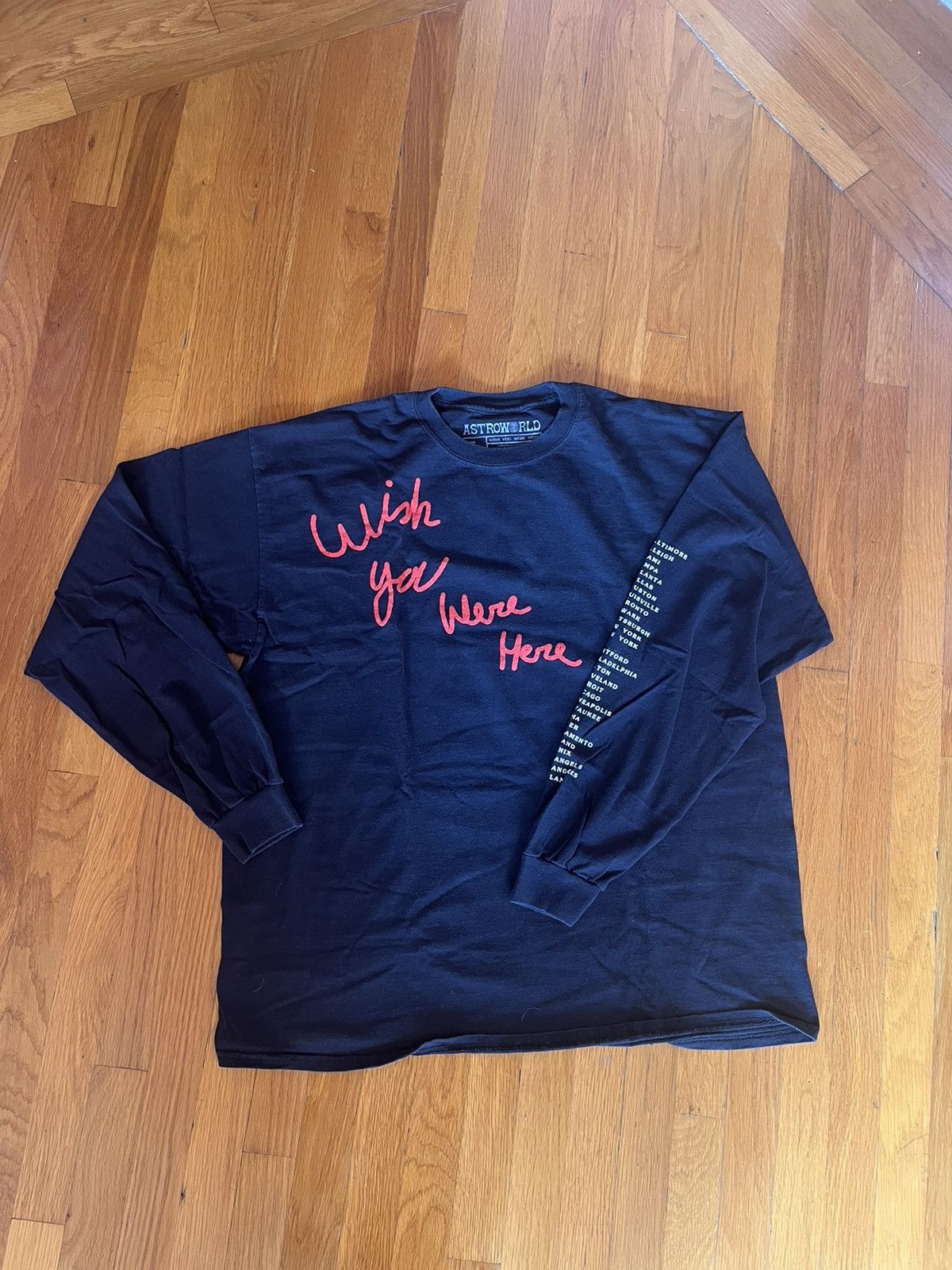 Travis Scott Travis Scott Astroworld Long Sleeve Merch Shirt Size US L / EU 52-54 / 3 - 6 Thumbnail