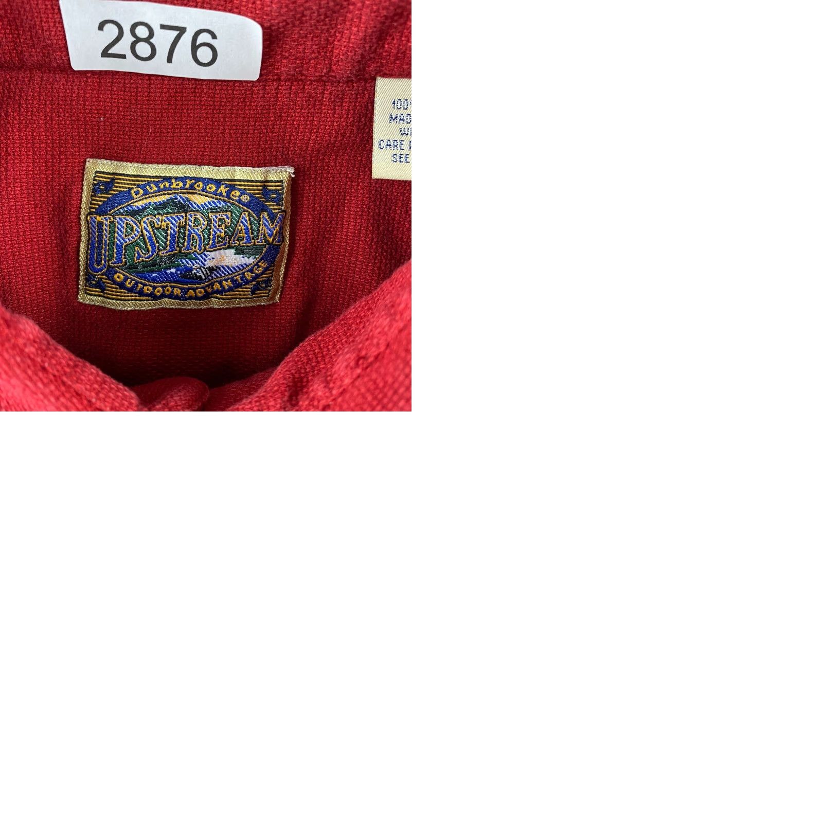 Dunbrooke Dunbrooke Button-Up Shirt Mens XL Red Long Sleeve Collared Pocket Outdoor Shirt Size US XL / EU 56 / 4 - 11 Thumbnail