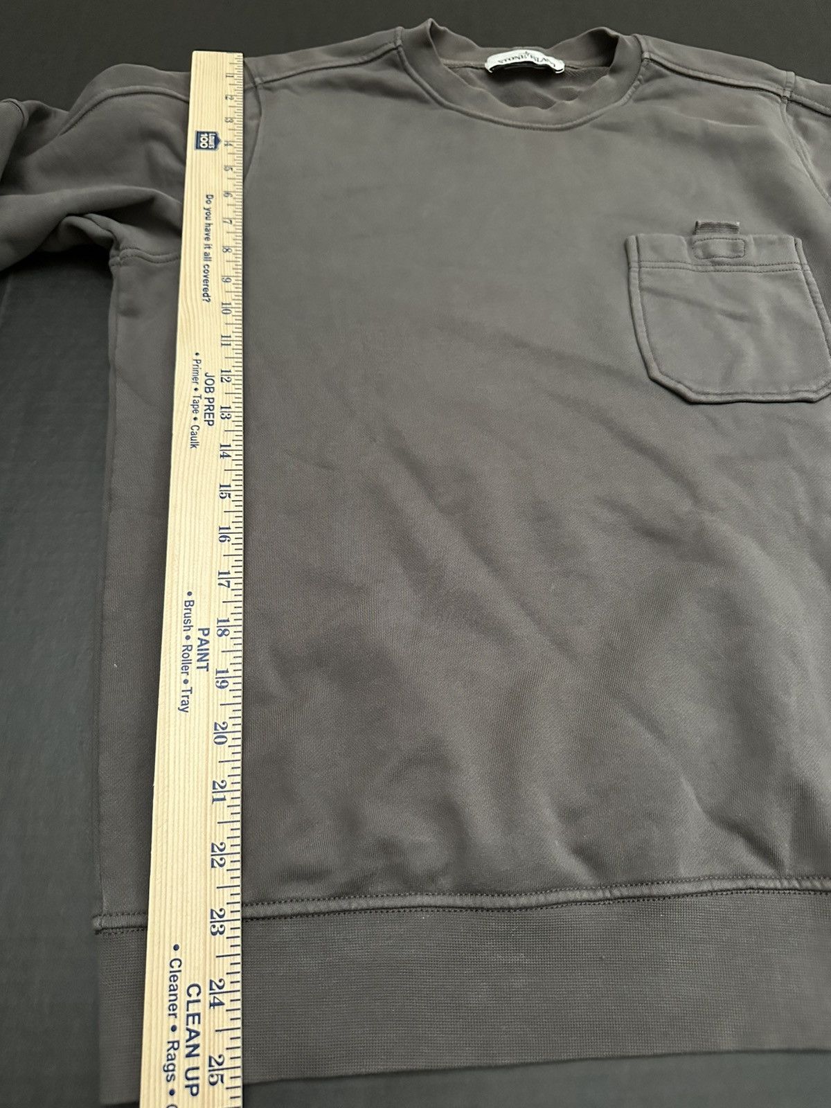 Stone Island Stone Island Pocket Crewneck Sweatshirt Charcoal Gray m vtg Size US M / EU 48-50 / 2 - 5 Thumbnail