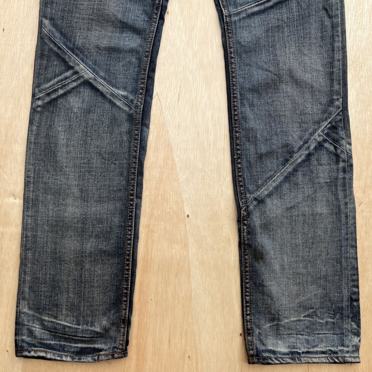 If Six Was Nine URBAN CRAFT JAPANESE BRAND DENIM DISTRESSED SLIM FIT Size US 31 - 3 Thumbnail