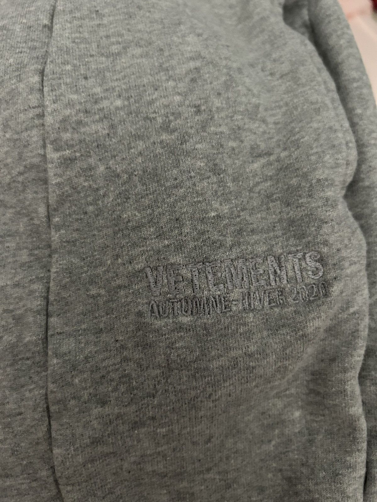 Vetements Vetements Demna Grey Sweatpant Size 26" / US 2 / IT 38 - 2 Thumbnail