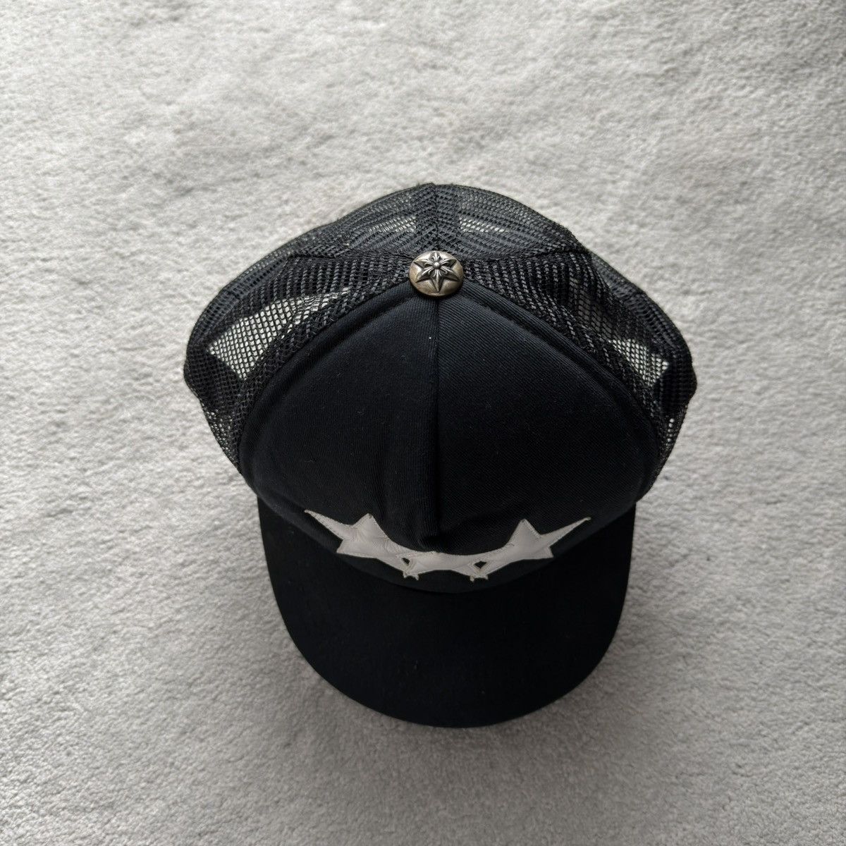 Chrome Hearts Chrome Hearts Star Patch Trucker Hat Black Size ONE SIZE - 4 Thumbnail