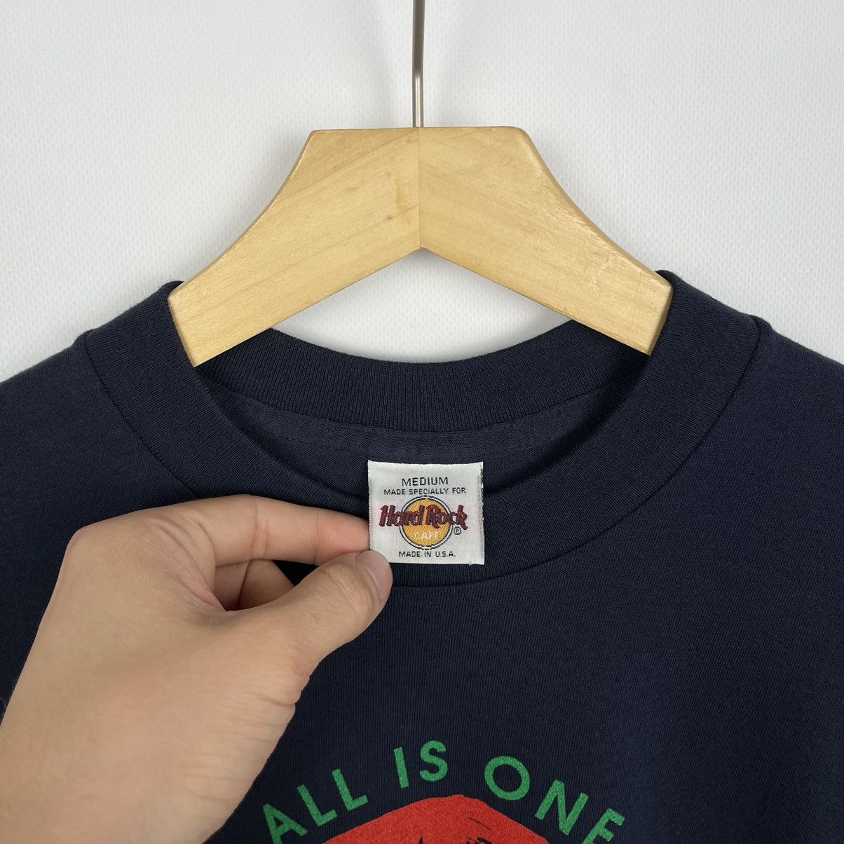 Hard Rock Cafe Vintage Hard Rock Cafe y2k big logo made in USA T shirt 90’s Size US M / EU 48-50 / 2 - 8 Thumbnail