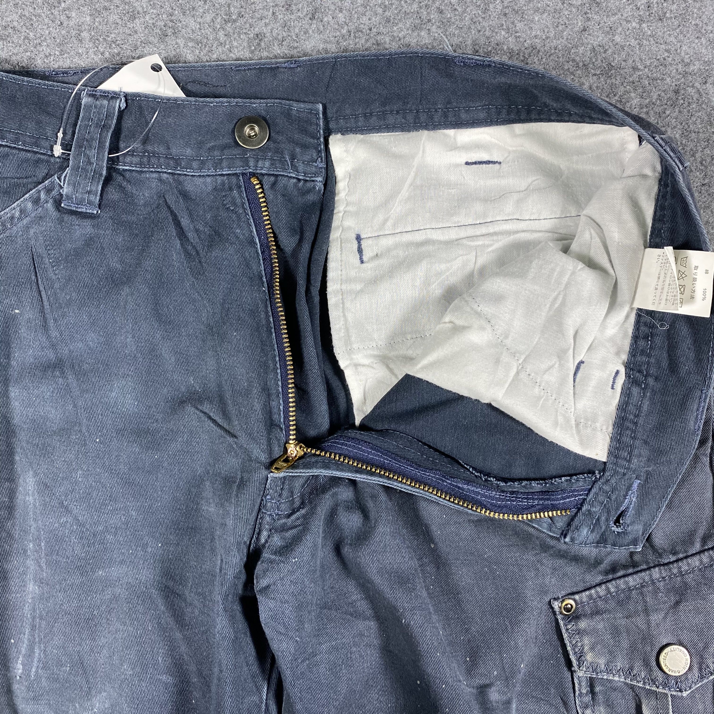 Japanese Brand Japanese Brand Faded Multipocket Tactical Cargo Pants Size US 28 / EU 44 - 6 Thumbnail