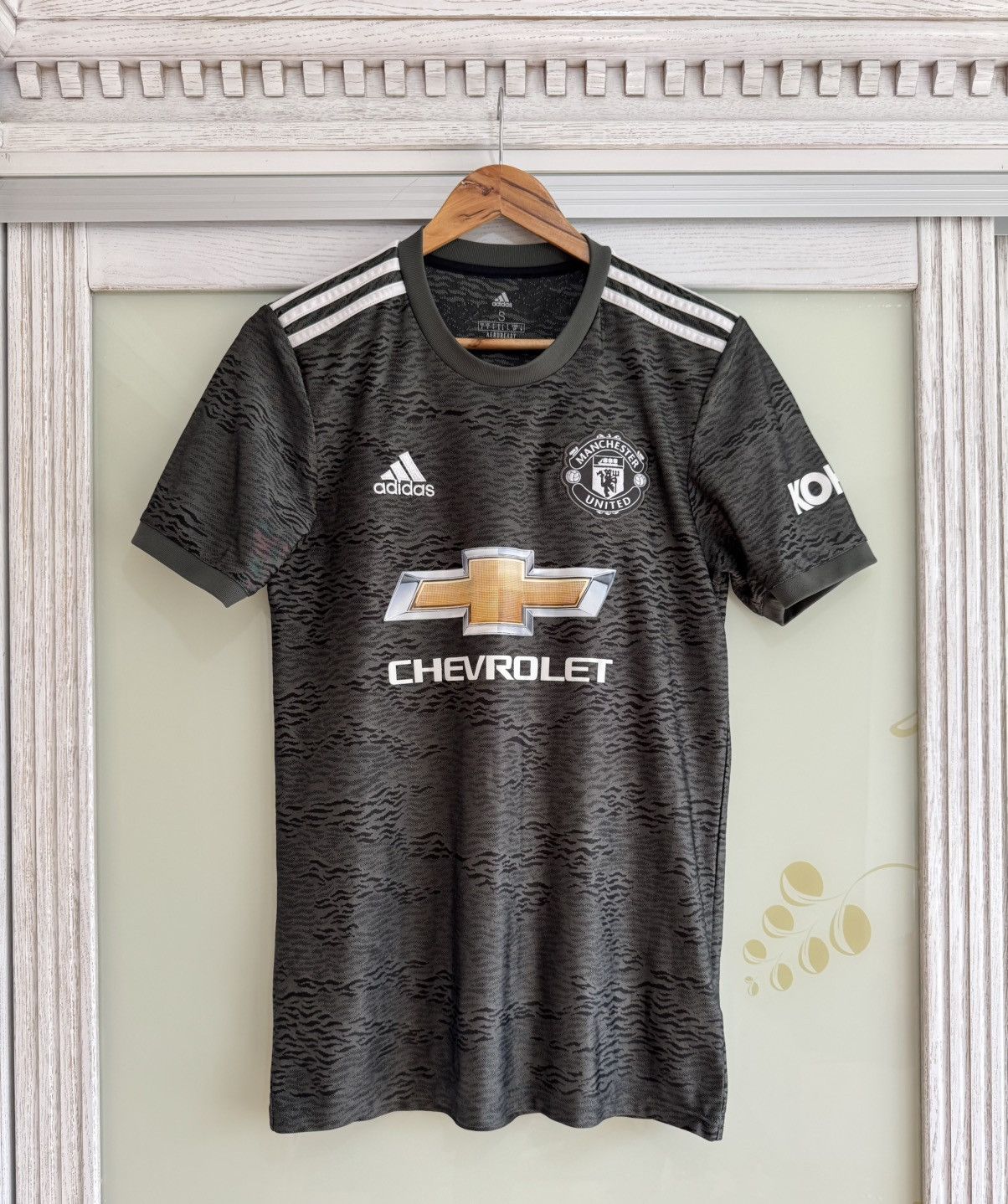 Adidas Manchester United 2020-2021 Away Soccer Jersey Football Kit Size US S / EU 44-46 / 1 - 1 Thumbnail