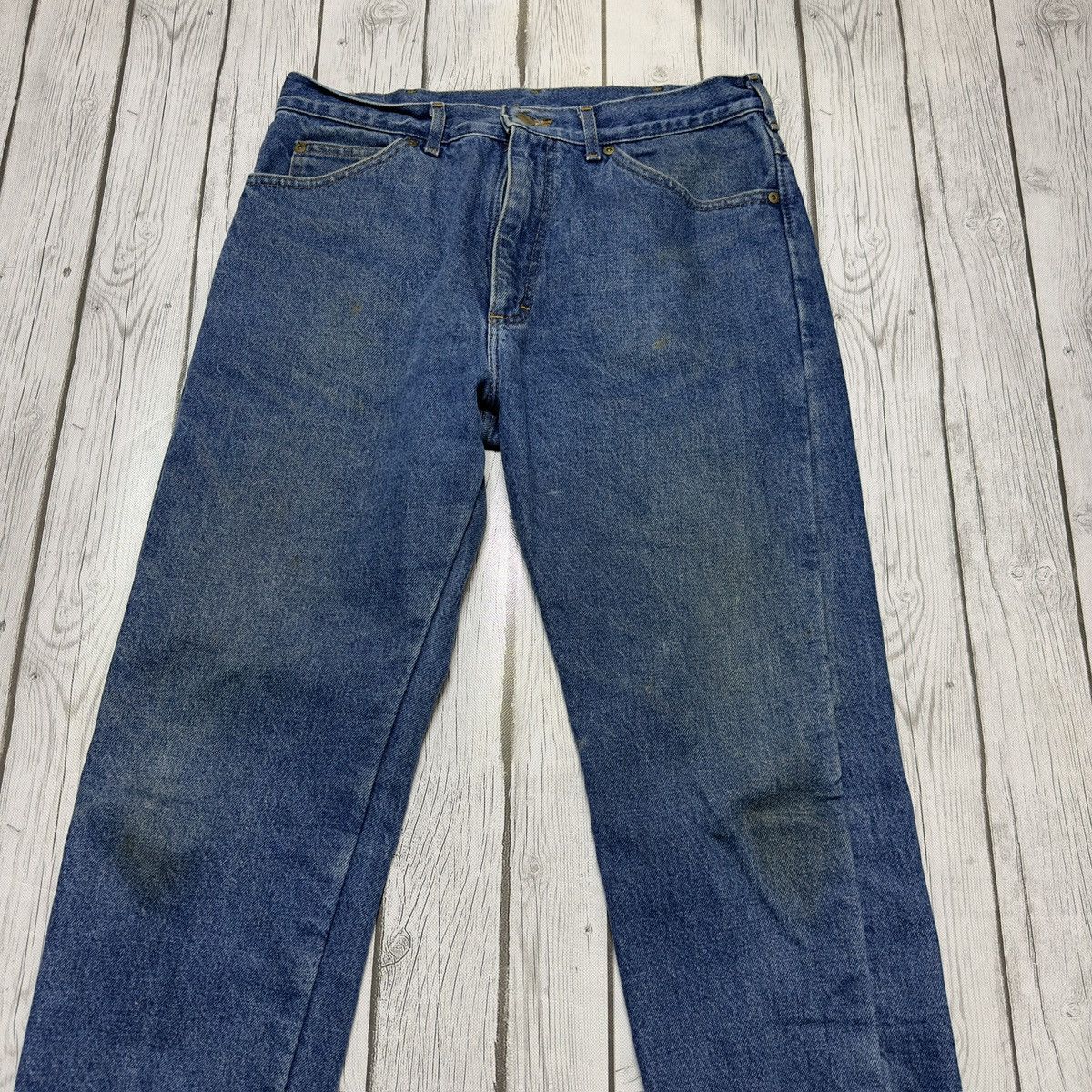 L.L. Bean × Vintage Vintage LL Bean flannel lined jeans Size US 35 - 3 Thumbnail