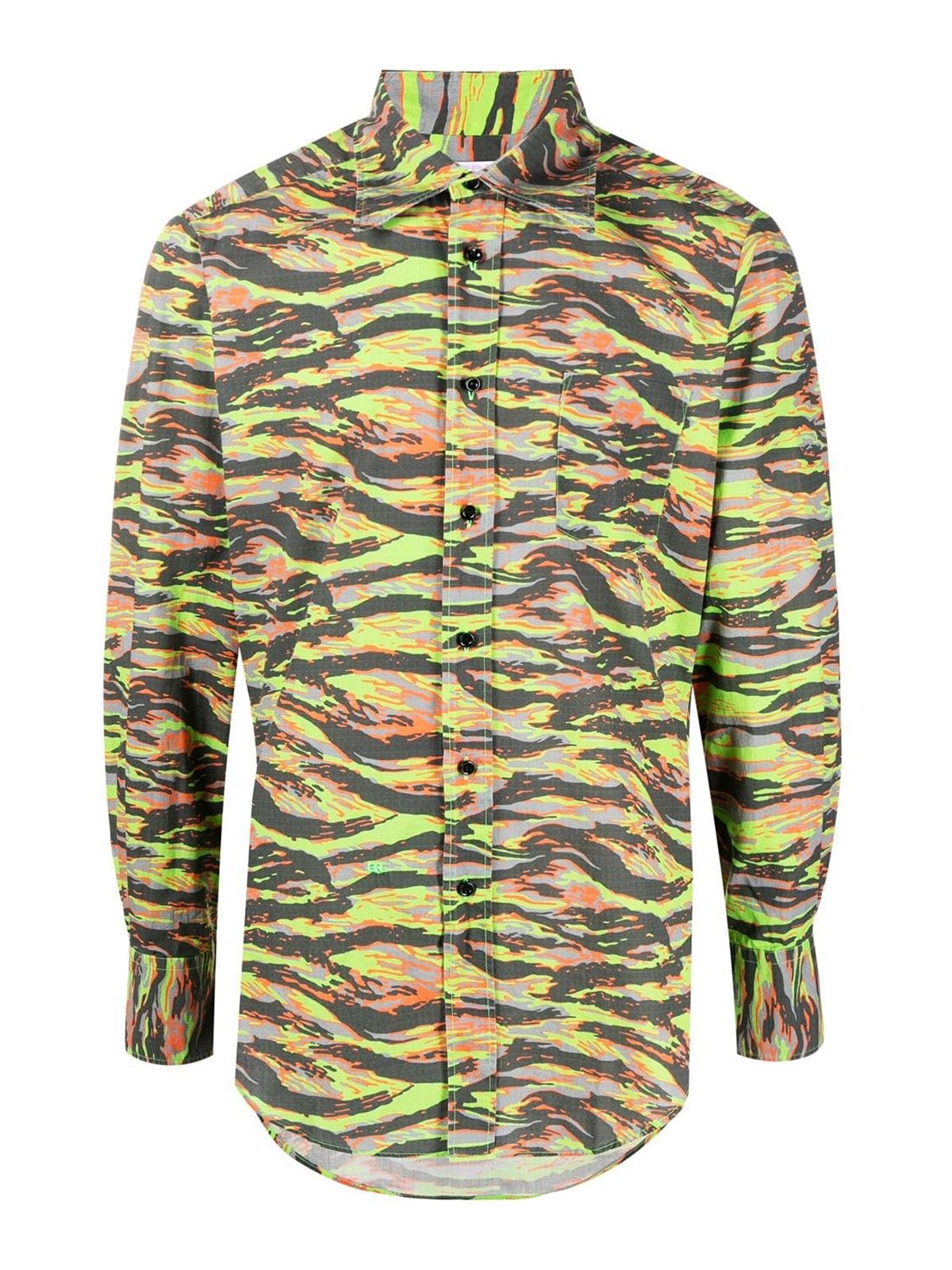 ERL o1y0125 Patterned Shirt in Multicolor Size US S / EU 44-46 / 1 - 1 Thumbnail