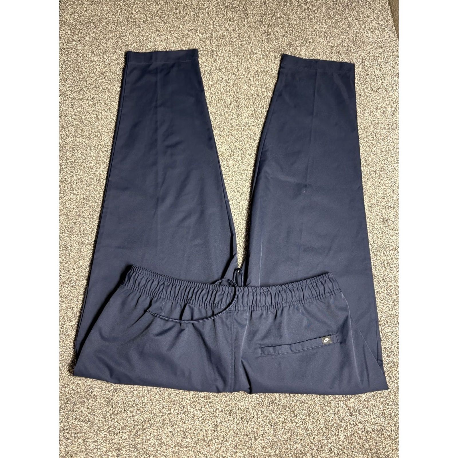 Nike Nike Sportswear Woven Pants Mens XL Navy Tapered Leg Unlined HJ1997-451 Size US 36 / EU 52 - 3 Thumbnail