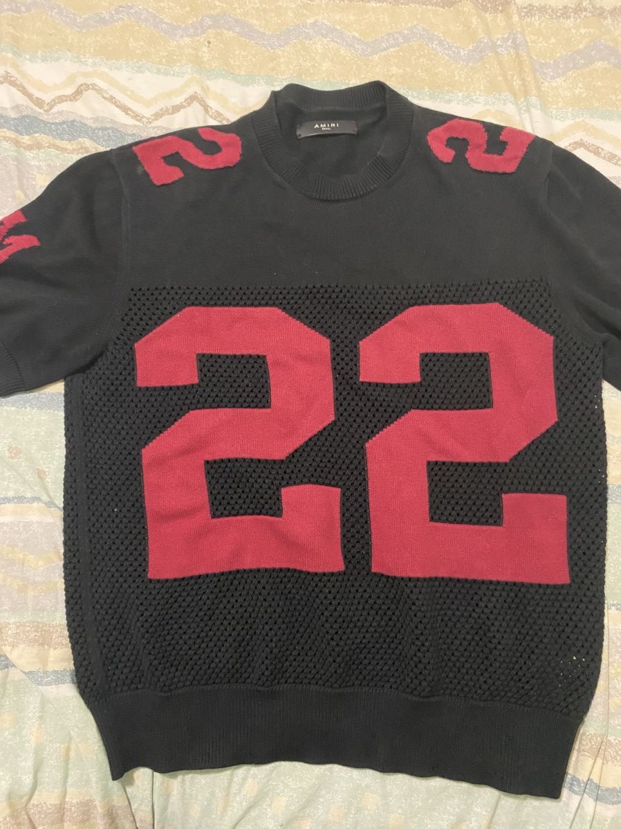 Amiri Amiri Inertia Mesh 22 Jersey Size US S / EU 44-46 / 1 - 1 Thumbnail