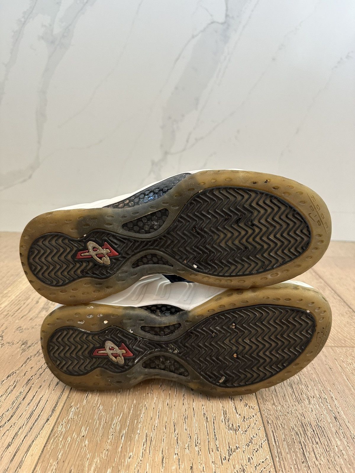 Nike Nike Air Foamposite One Olympic Size US 9.5 / EU 42-43 - 6 Thumbnail