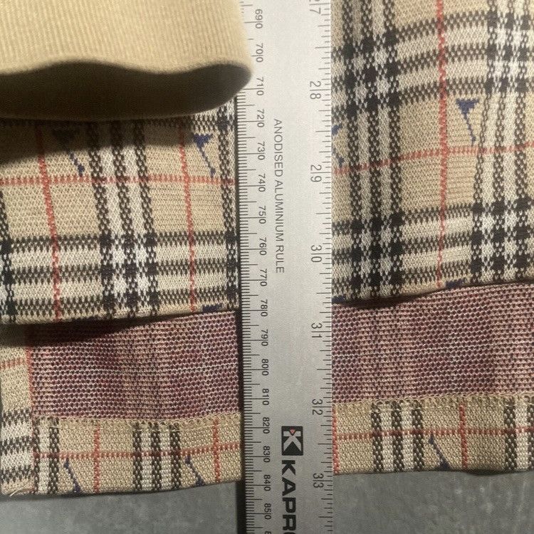 Burberry Burberry Shirt Rugby Polo Men’s Medium Plaid Vintage 90s Size US M / EU 48-50 / 2 - 6 Thumbnail