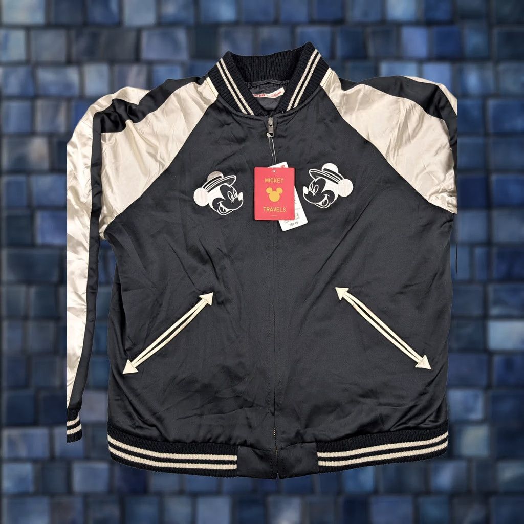 Uniqlo Uniqlo Disney Womens Medium Bomber Jacket Black Polyester Sleeve Lining Size M / US 6-8 / IT 42-44 - 1 Thumbnail