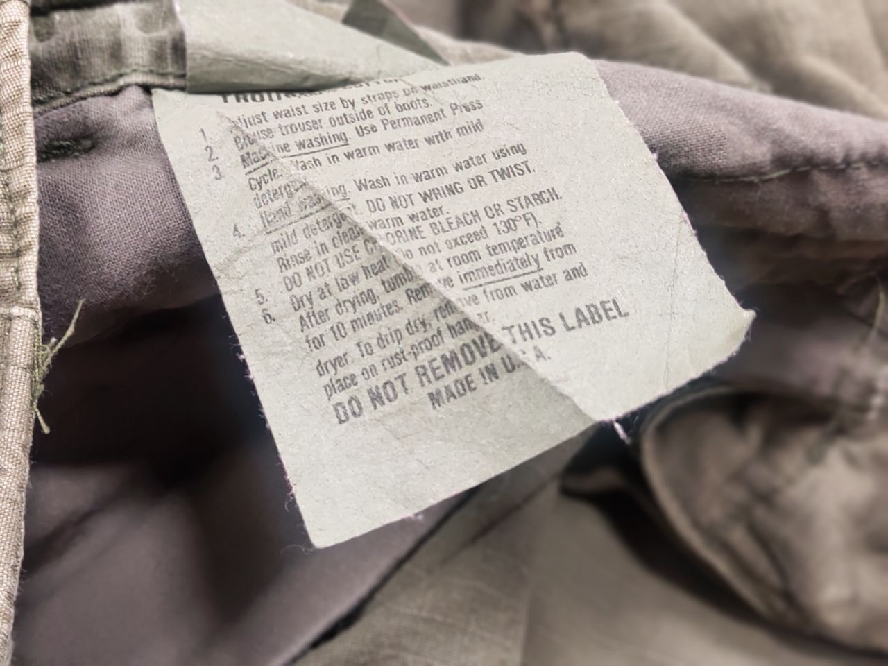 Vintage Vintage USA trouser combat atlanco Military Cargo Pants Size US 36 / EU 52 - 19 Thumbnail