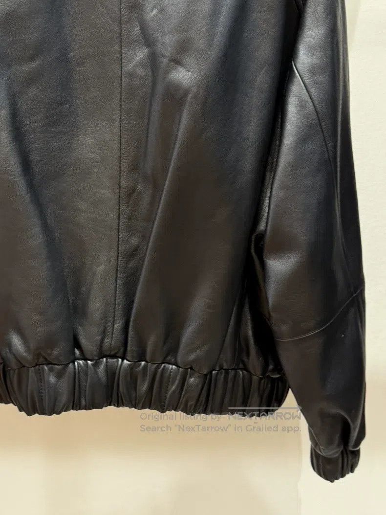 Brunello Cucinelli Brunello Cucinelli Black lambskin jacket, classic loose si Size XS / US 0-2 / IT 36-38 - 7 Thumbnail
