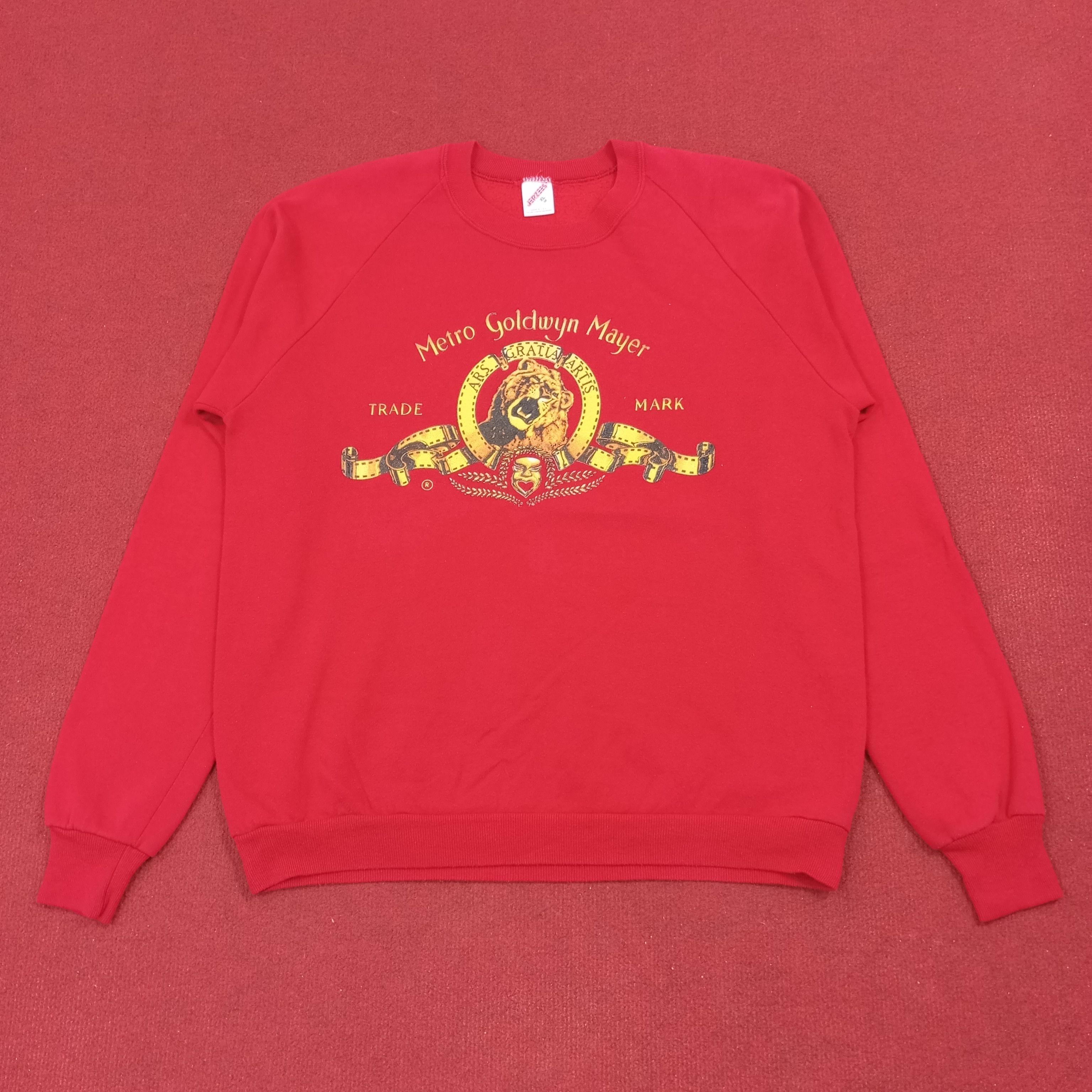 Vintage Metro Goldwyn Mayer Television Company Vintage Sweatshirt Size US M / EU 48-50 / 2 - 1 Thumbnail