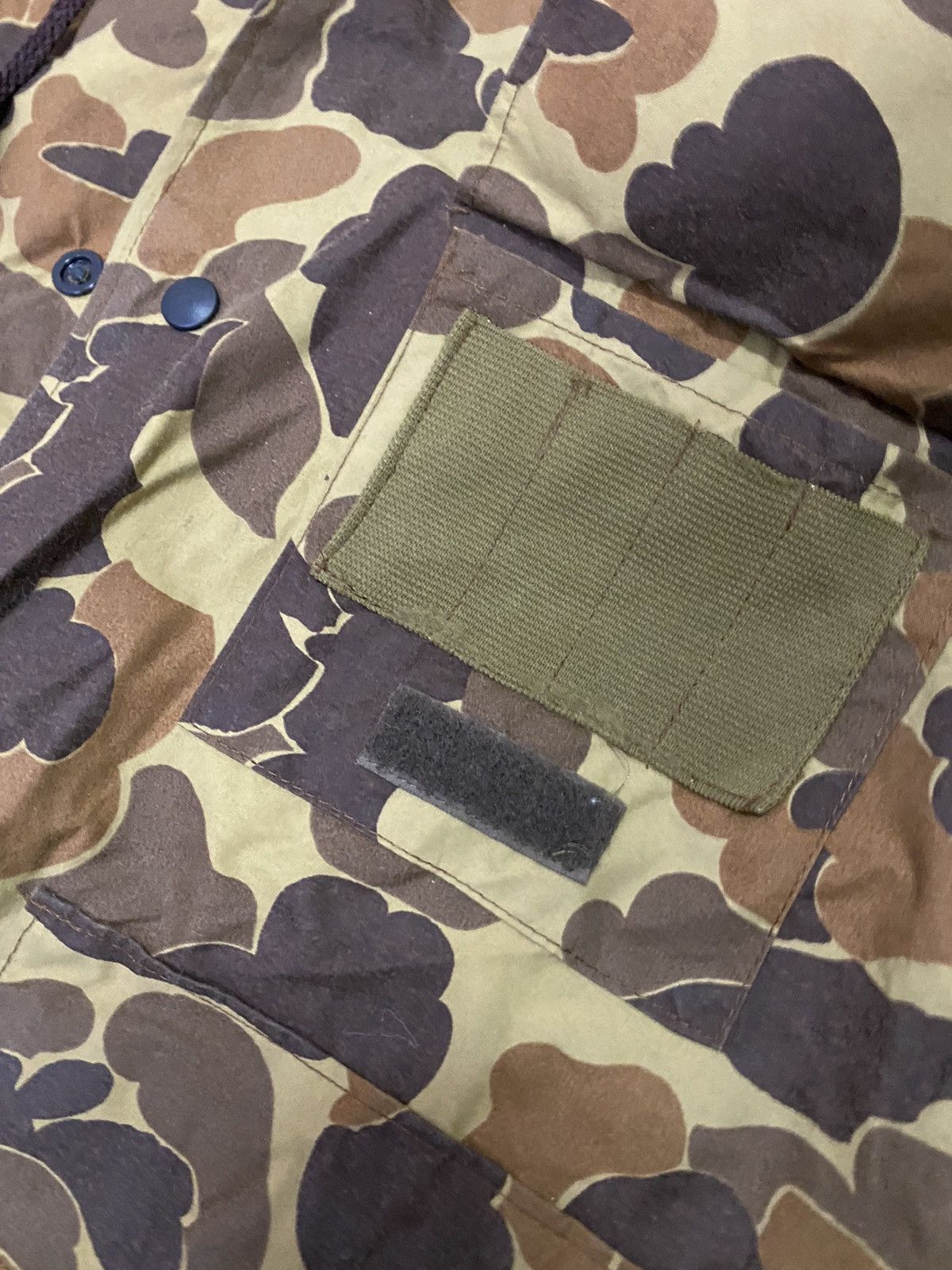 Vintage 💥Vintage 80s Goretex Duxbak Duck Camo Hoodie Size US M / EU 48-50 / 2 - 6 Thumbnail