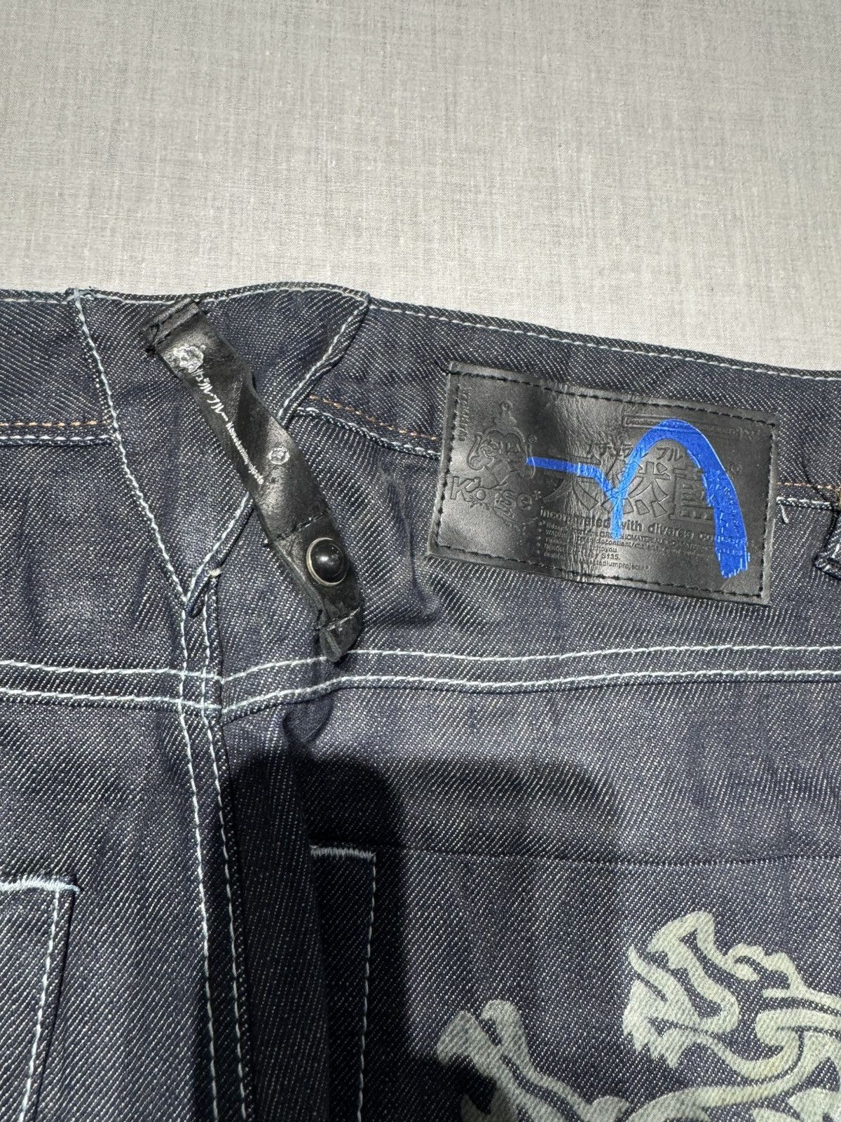 Japanese Brand KORSE BNWT DRAGON EMBROIDERY JAPANESE JEANS🐉(006) Size US 32 / EU 48 - 9 Thumbnail