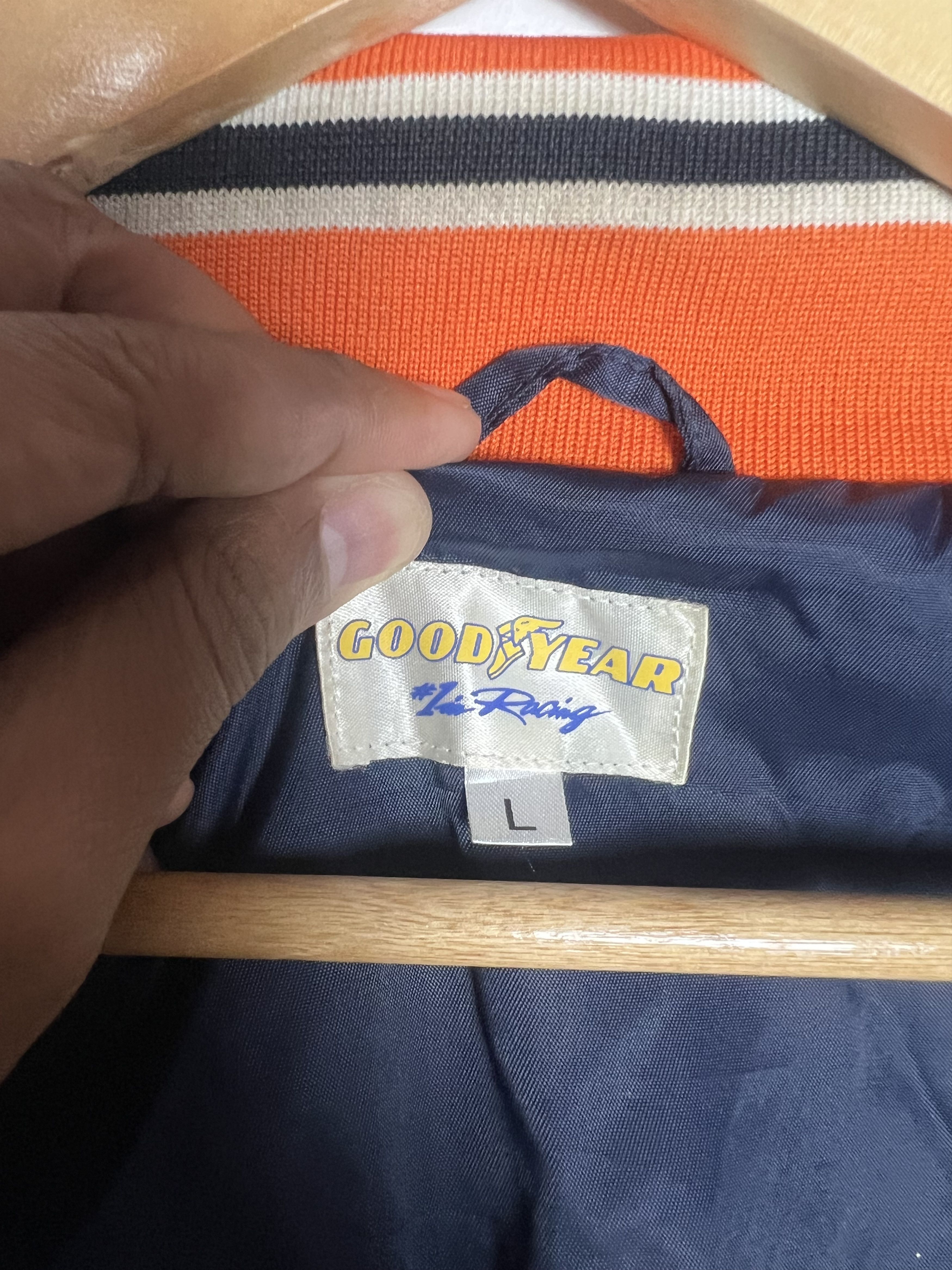 Japanese Brand Vintage Goodyear Racing Team Jacket Size US L / EU 52-54 / 3 - 14 Thumbnail