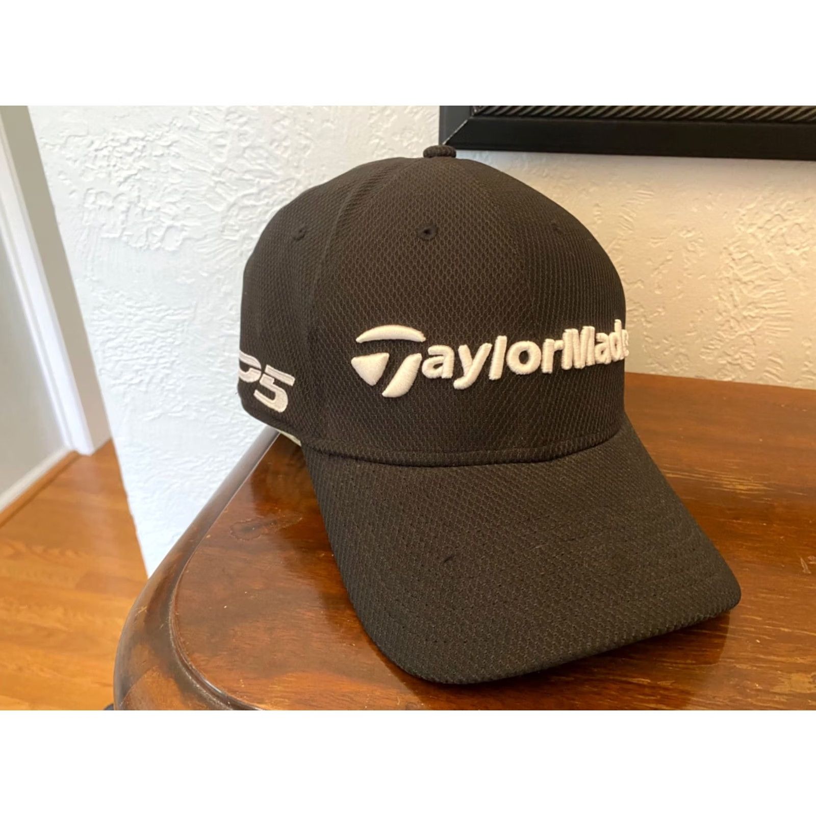 New Era New Era Taylormade M3 Golf Adjustable 39Fifty L/XL Hat Black | TP5 Logo Embroidered | Mens Baseball Cap Size ONE SIZE - 2 Thumbnail