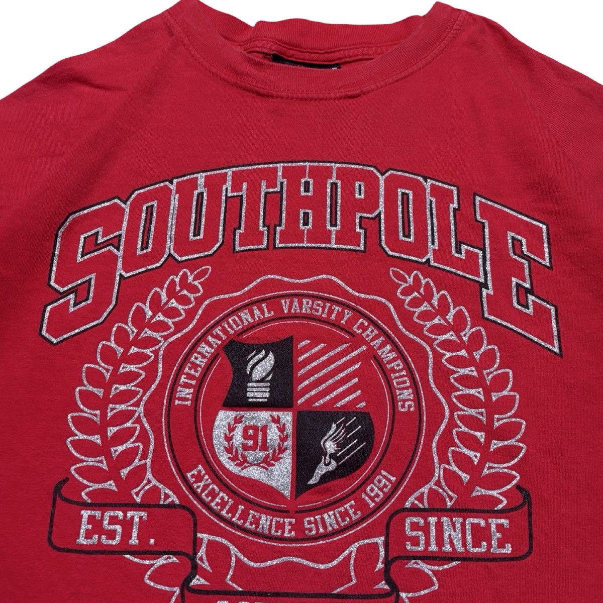 Southpole Vintage Y2K Southpole Graphic T Shirt Tribal Grunge Skater Size US XL / EU 56 / 4 - 2 Thumbnail