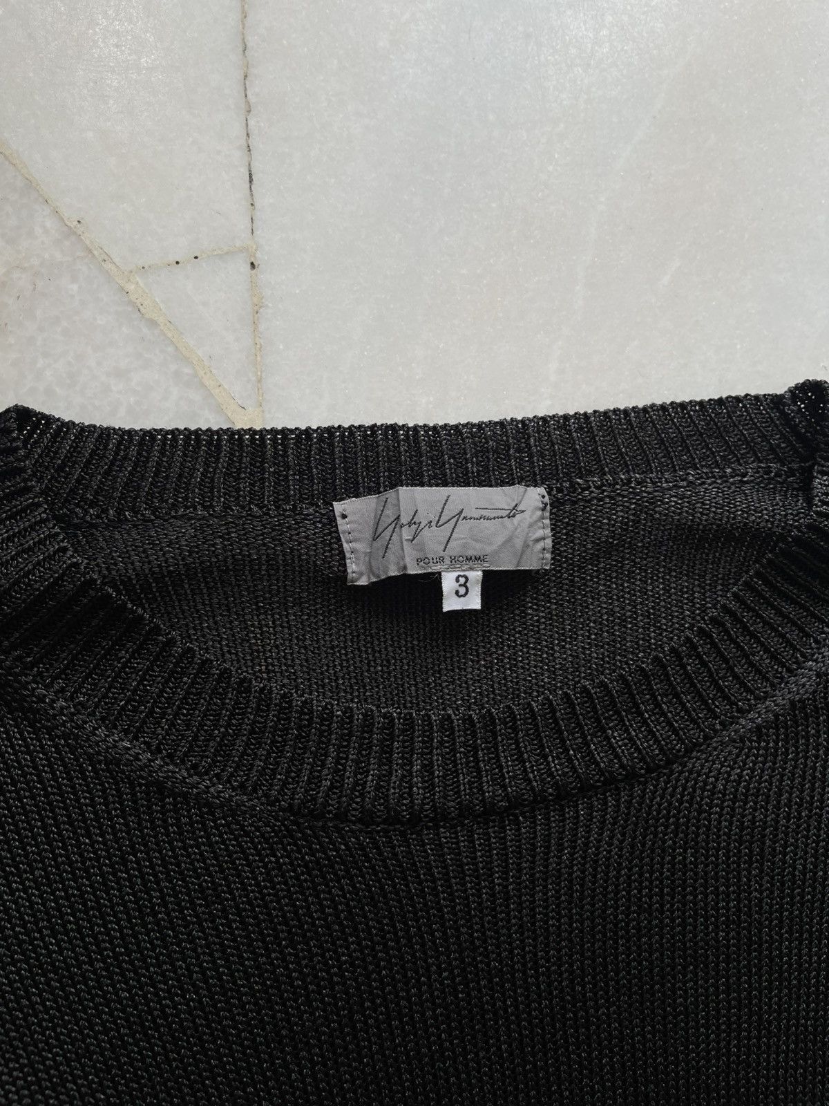 Yohji Yamamoto A/W2009 Yohji Yamamoto Pour Homme Rayon Knitwear Size US L / EU 52-54 / 3 - 6 Thumbnail