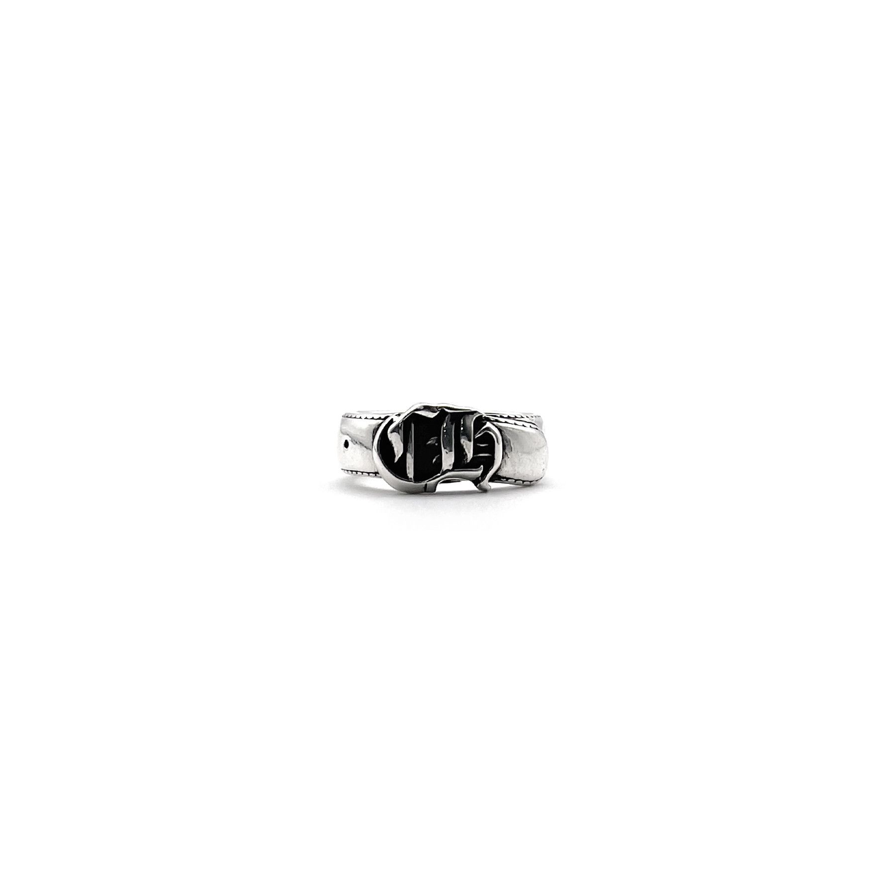 Chrome Hearts Chrome Hearts Silver CH Logo Belt Buckle Ring Size ONE SIZE - 1 Thumbnail