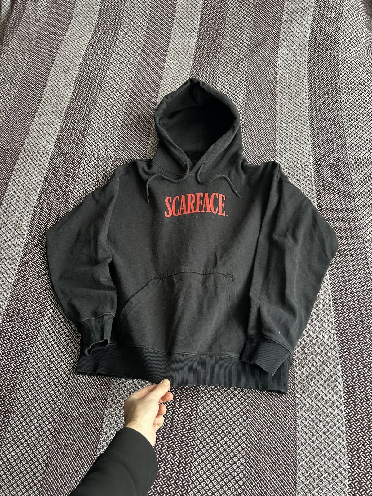 H&M Scarface x H&M Oversized Hoodie Big Logo Overprint Size M Size US M / EU 48-50 / 2 - 9 Thumbnail