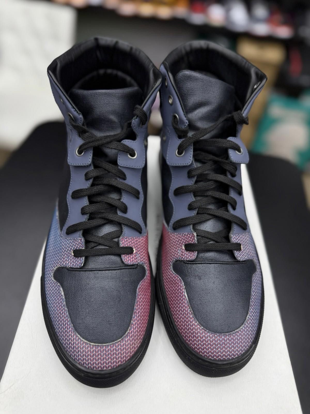 Balenciaga Balenciaga Multifabric Colorblock Sneakers - SZ 44EU -11US Size US 11 / EU 44 - 10 Thumbnail