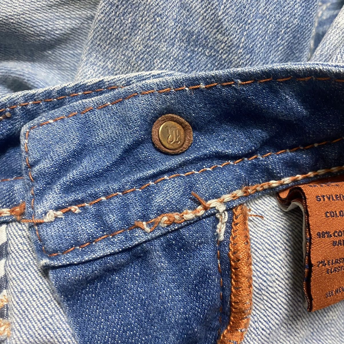 Rock Revival ROCK REVIVAL Low Rise Karlie Boot cut Jeans Distressed Size 29" - 20 Thumbnail