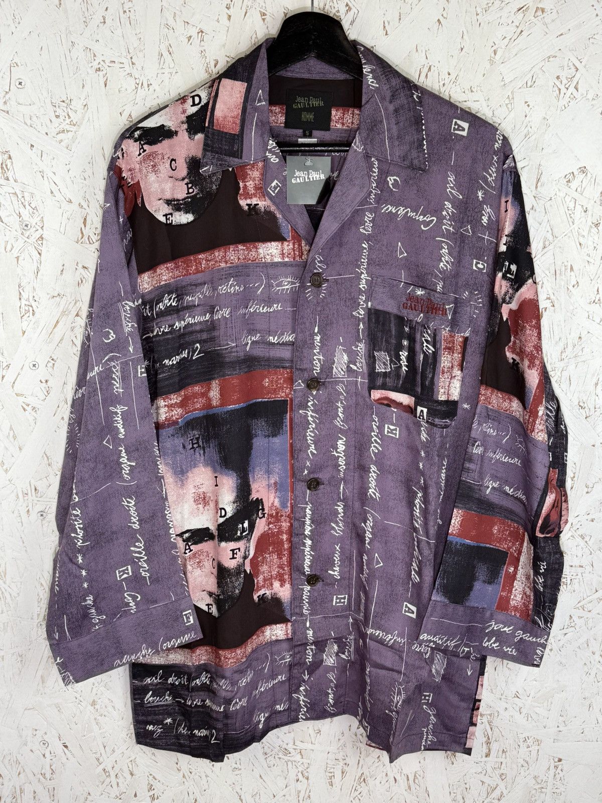 Jean Paul Gaultier Jean Paul Gaultier Viscose Portrait Pyjama Set Shirt Pants Size US M / EU 48-50 / 2 - 5 Thumbnail