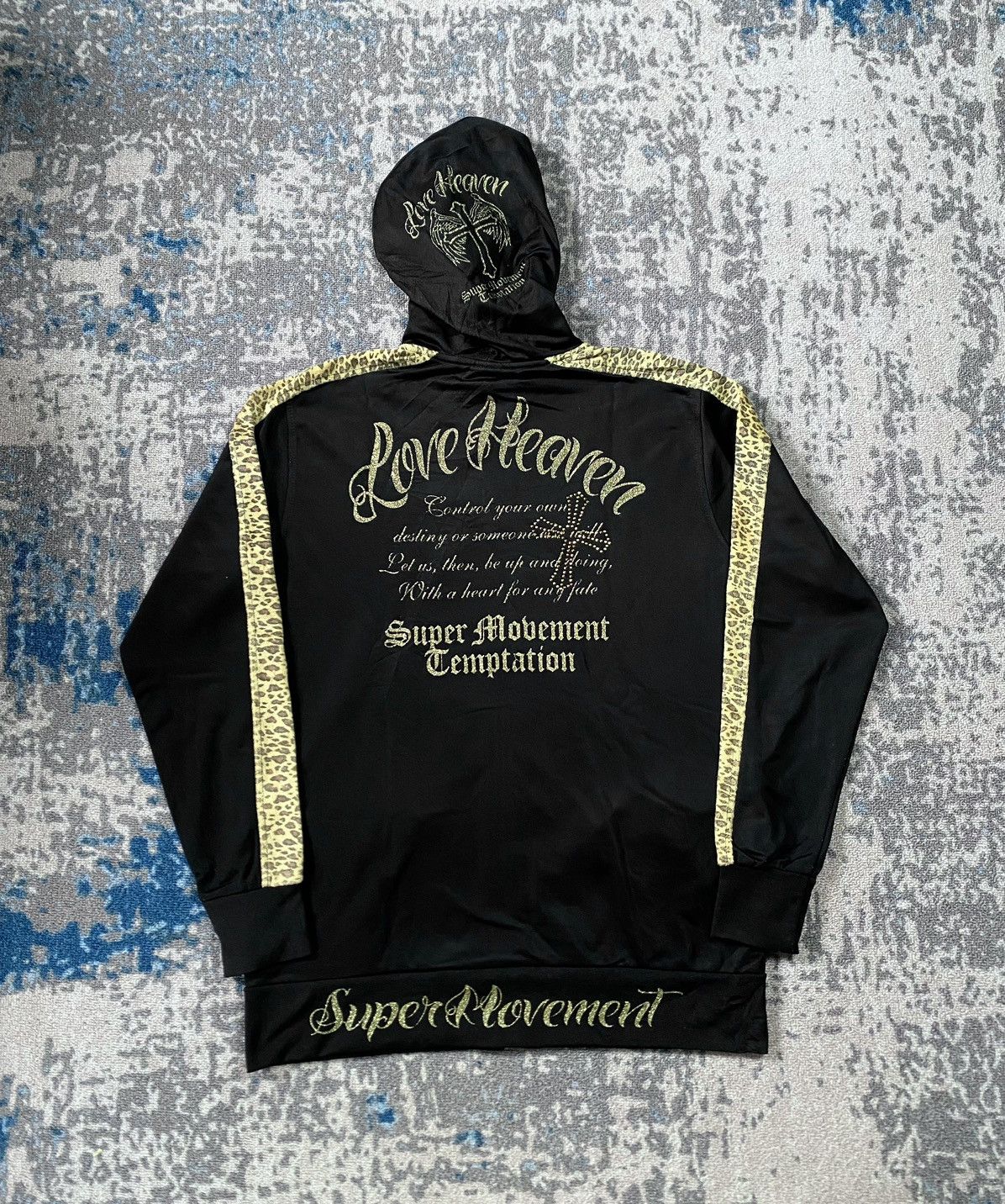 If Six Was Nine × Japanese Brand × Le Grande Bleu (L.G.B.) Y2K Japanes Shift Up Leopard Cross Ifsix Gothic Style Size US L / EU 52-54 / 3 - 2 Thumbnail