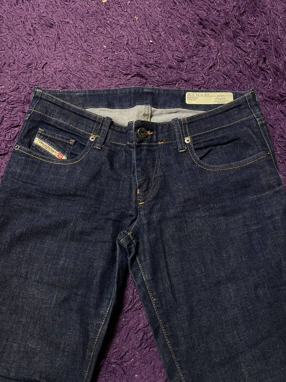Diesel Diesel Super Slim Skinny Low Waist Denim Jeans Size 31 Size 31" - 7 Thumbnail