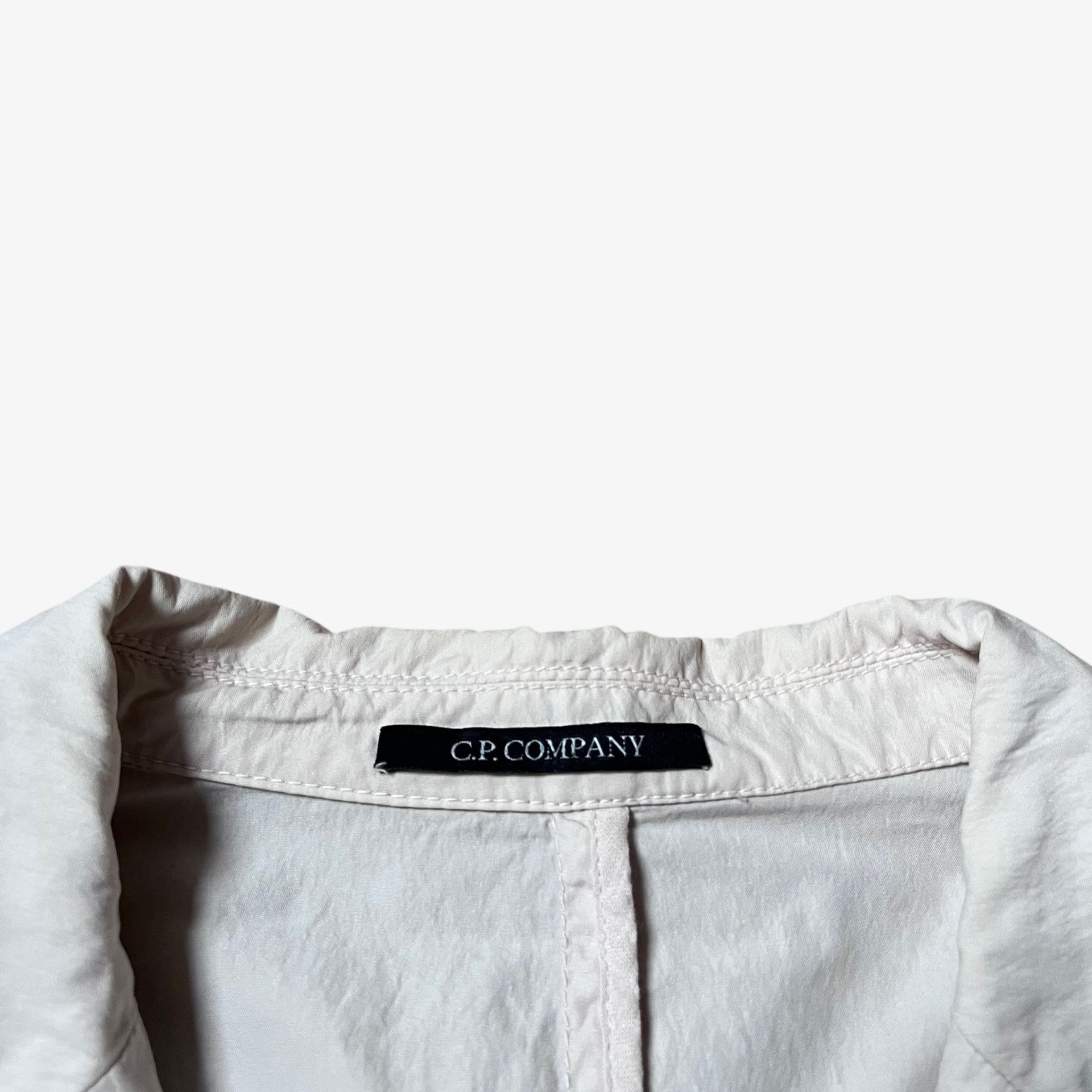 C.P. Company Vintage Y2K Men's CP Company Cream Blazer Size 38R - 2 Thumbnail