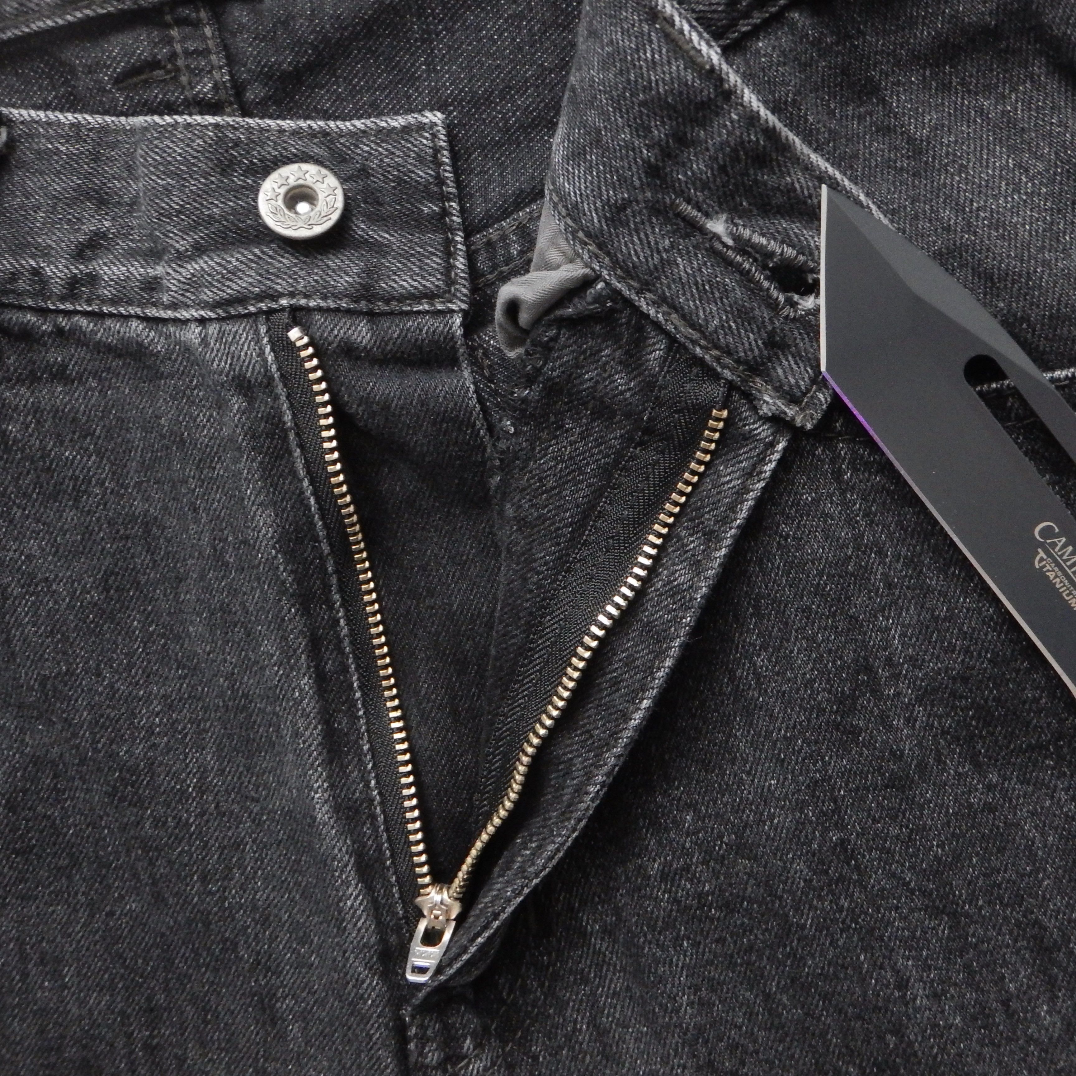 Neighborhood Neighborhood Japan Luker 13oz Crash Skinny Slim Denim Size M Size US 33 - 4 Thumbnail
